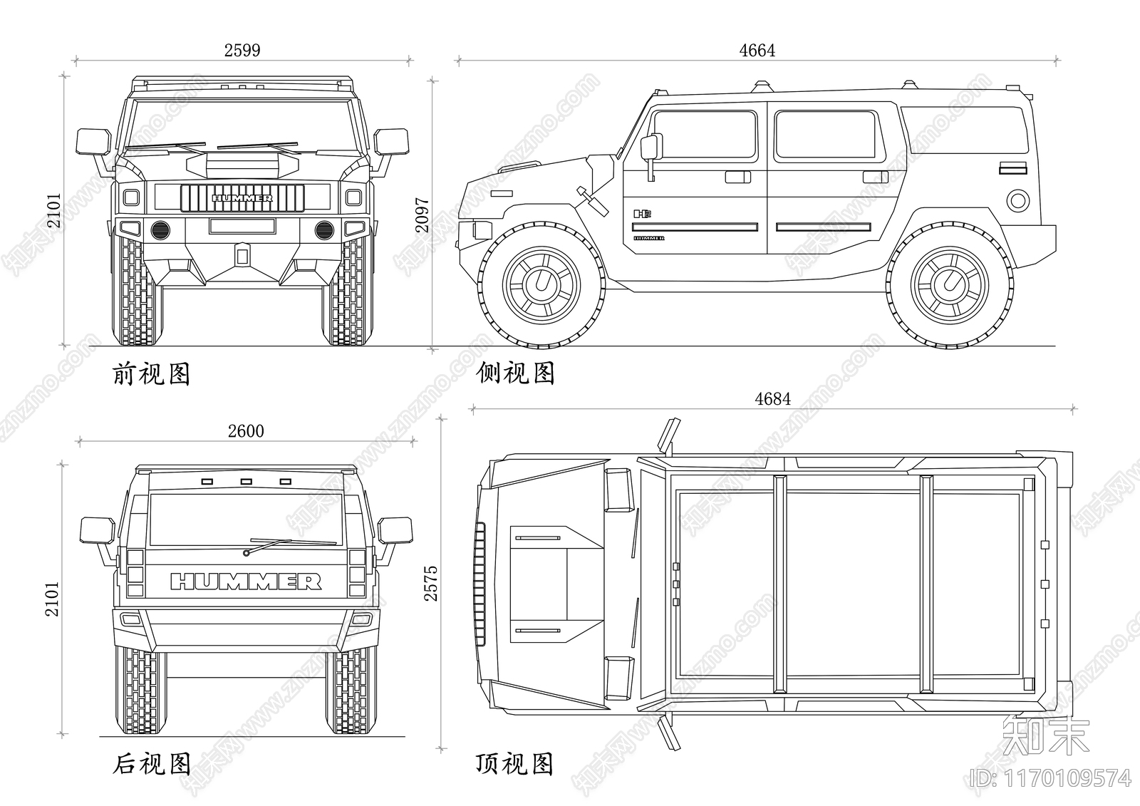 现代4s店施工图下载【ID:1170109574】