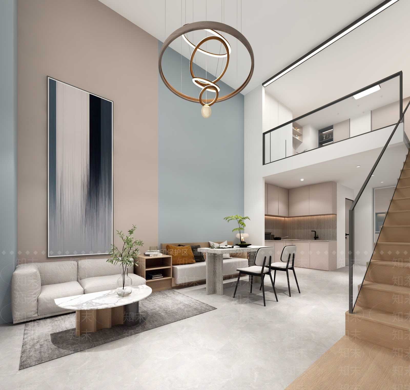 现代公寓3D模型下载【ID:1170116506】