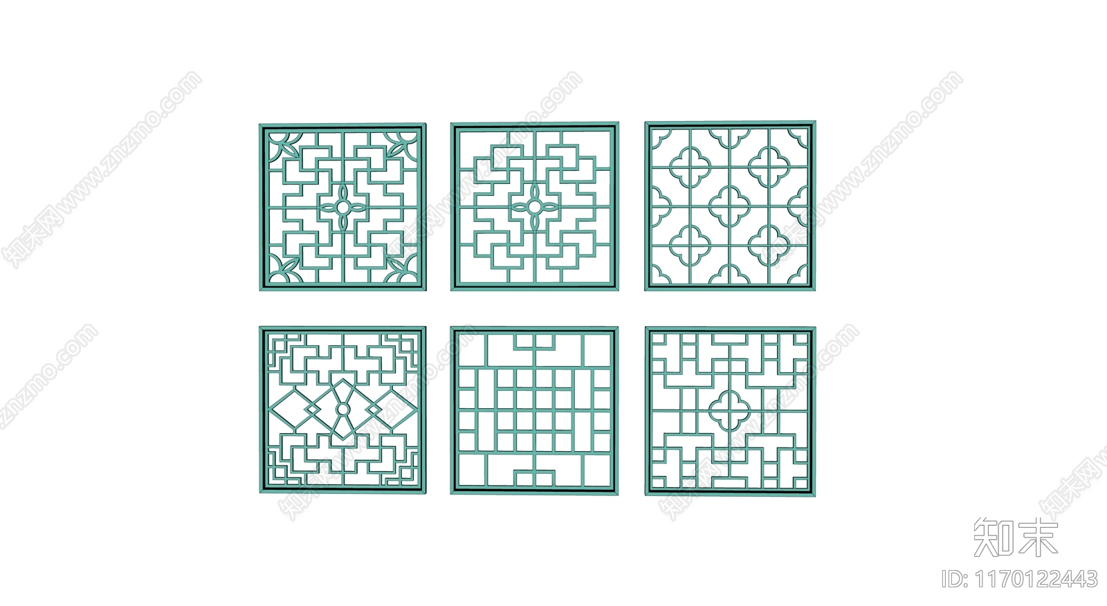 中式古建筑SU模型下载【ID:1170122443】