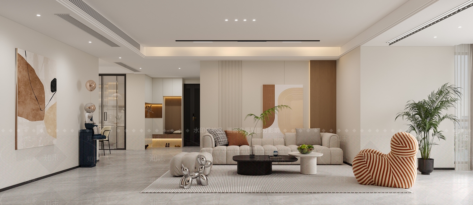 现代家居餐厅3D模型下载【ID:1214722679】