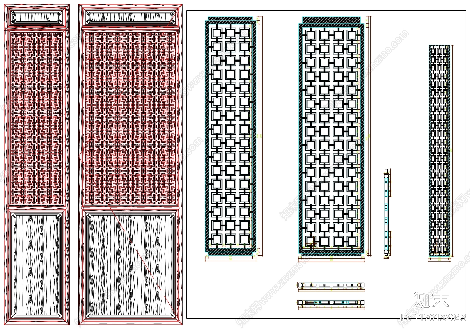 现代家具节点详图cad施工图下载【ID:1170132043】