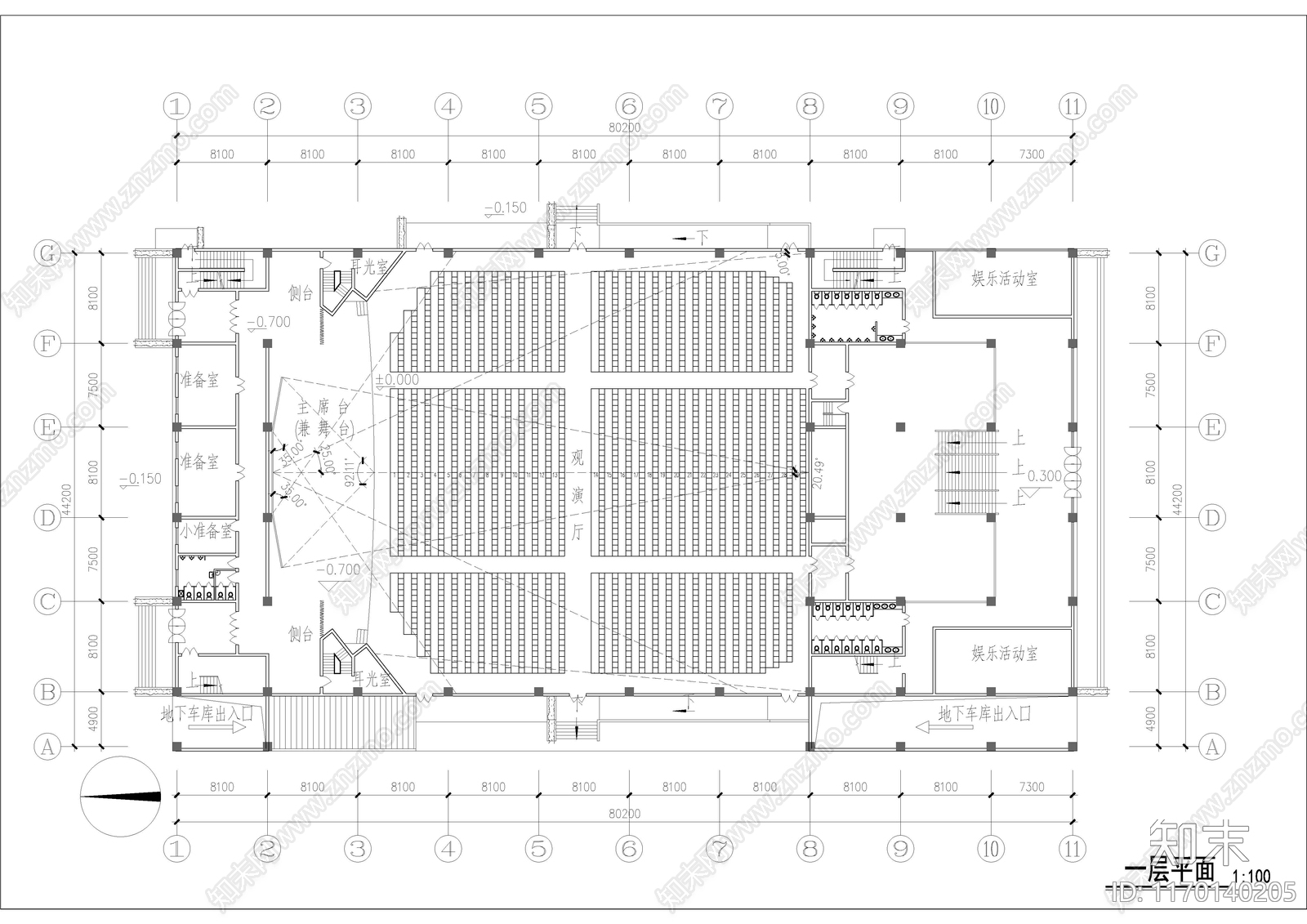 现代学校建筑CAD图纸