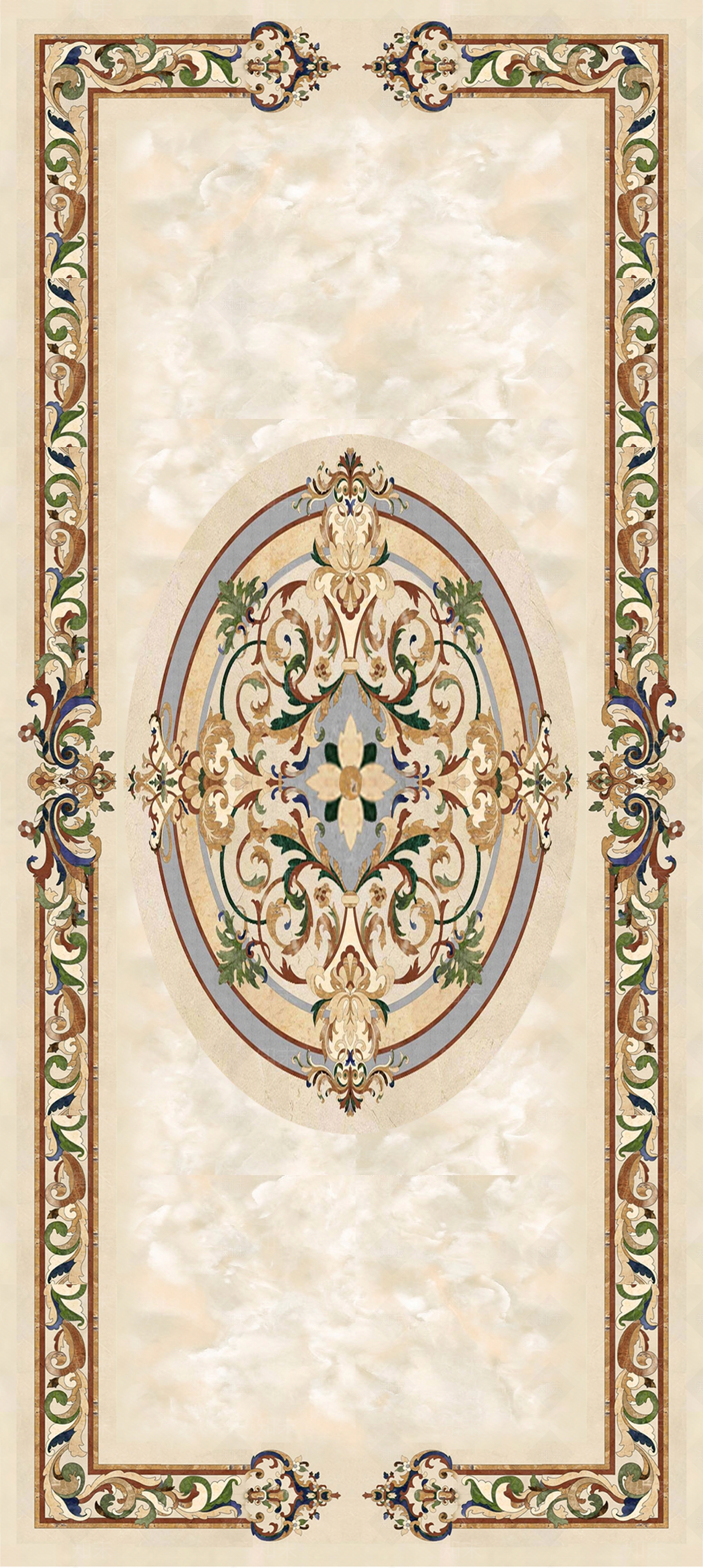 美式欧式石材拼花贴图下载【ID:1170150177】