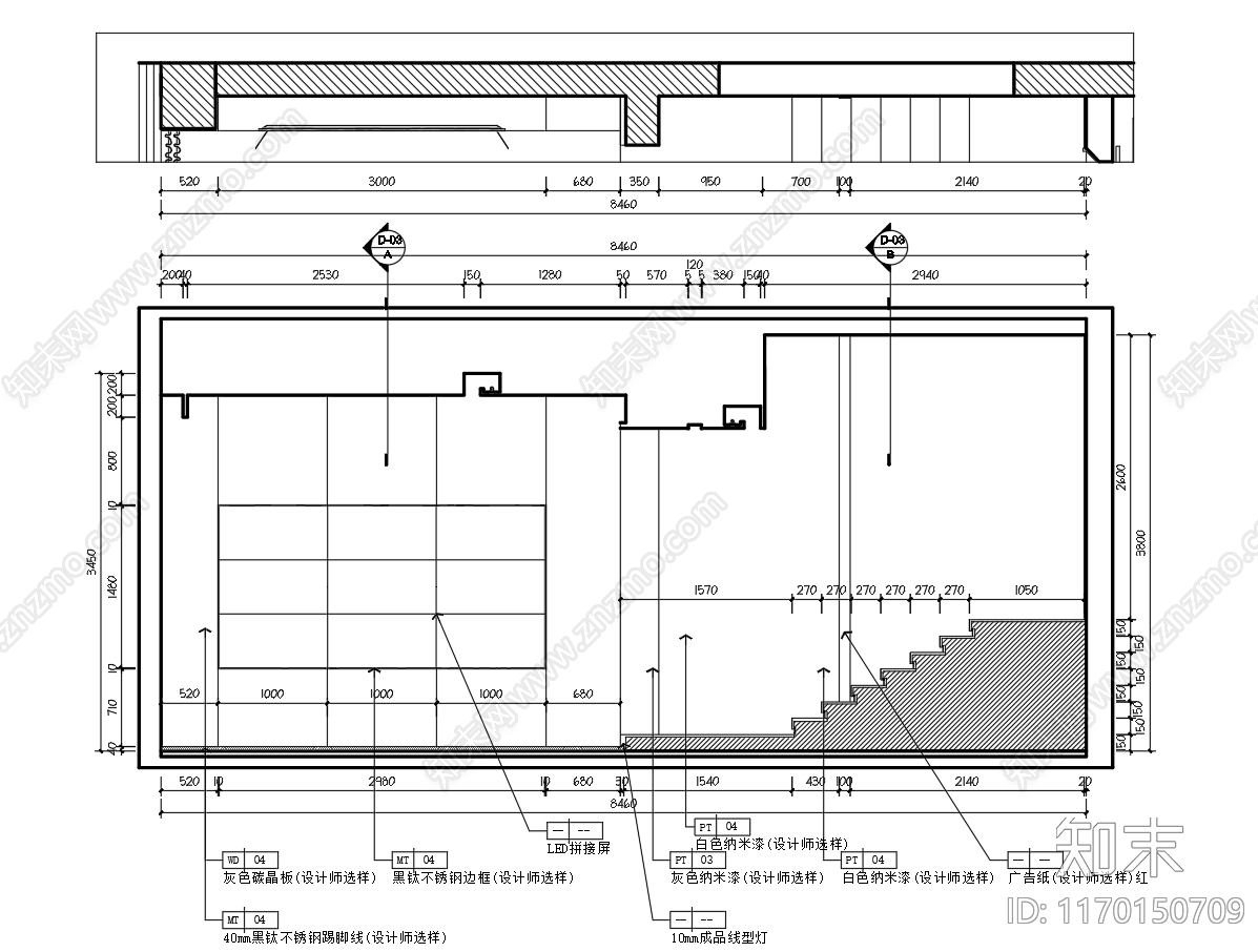现代医院cad施工图下载【ID:1170150709】
