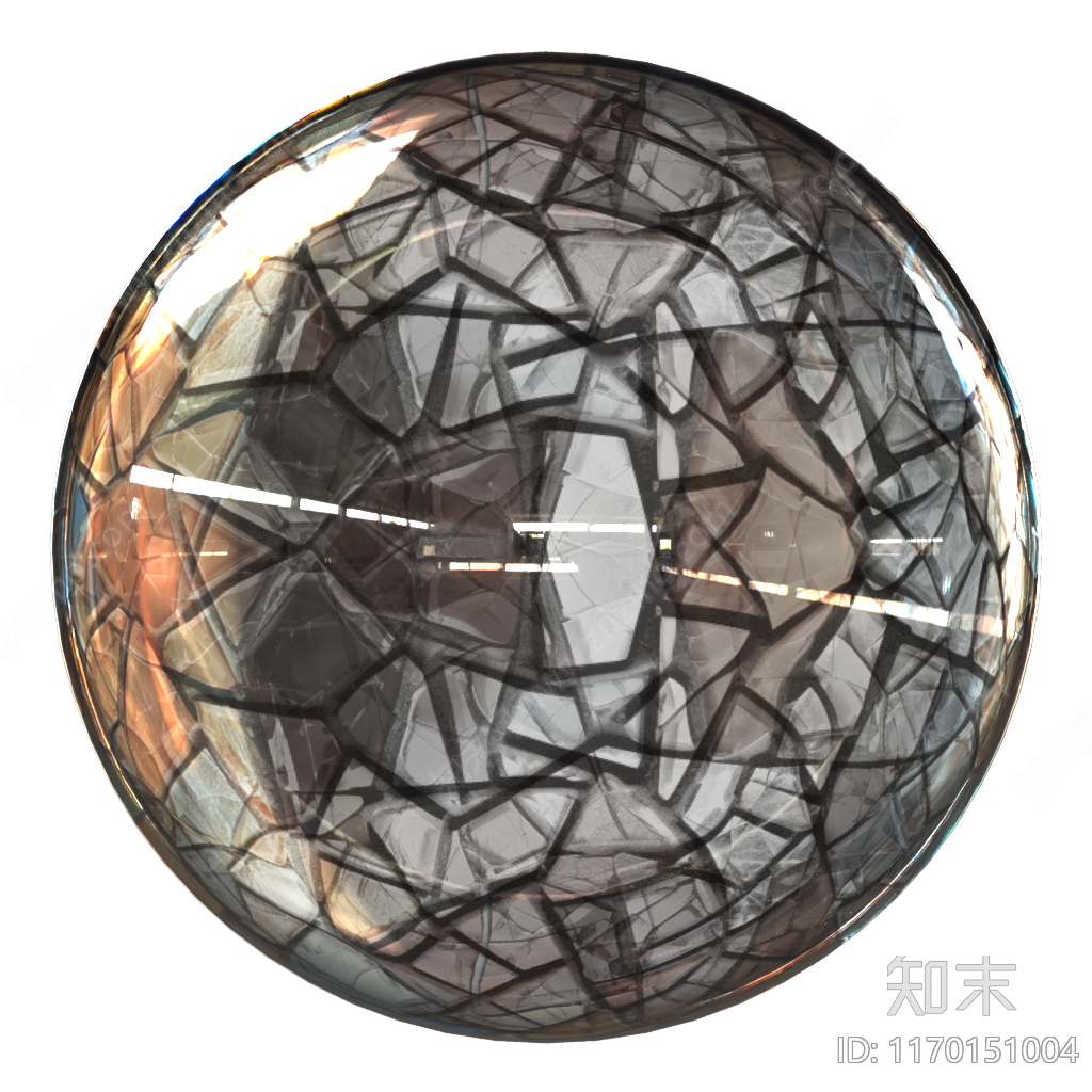 体积彩绘玻璃贴图下载【ID:1170151004】