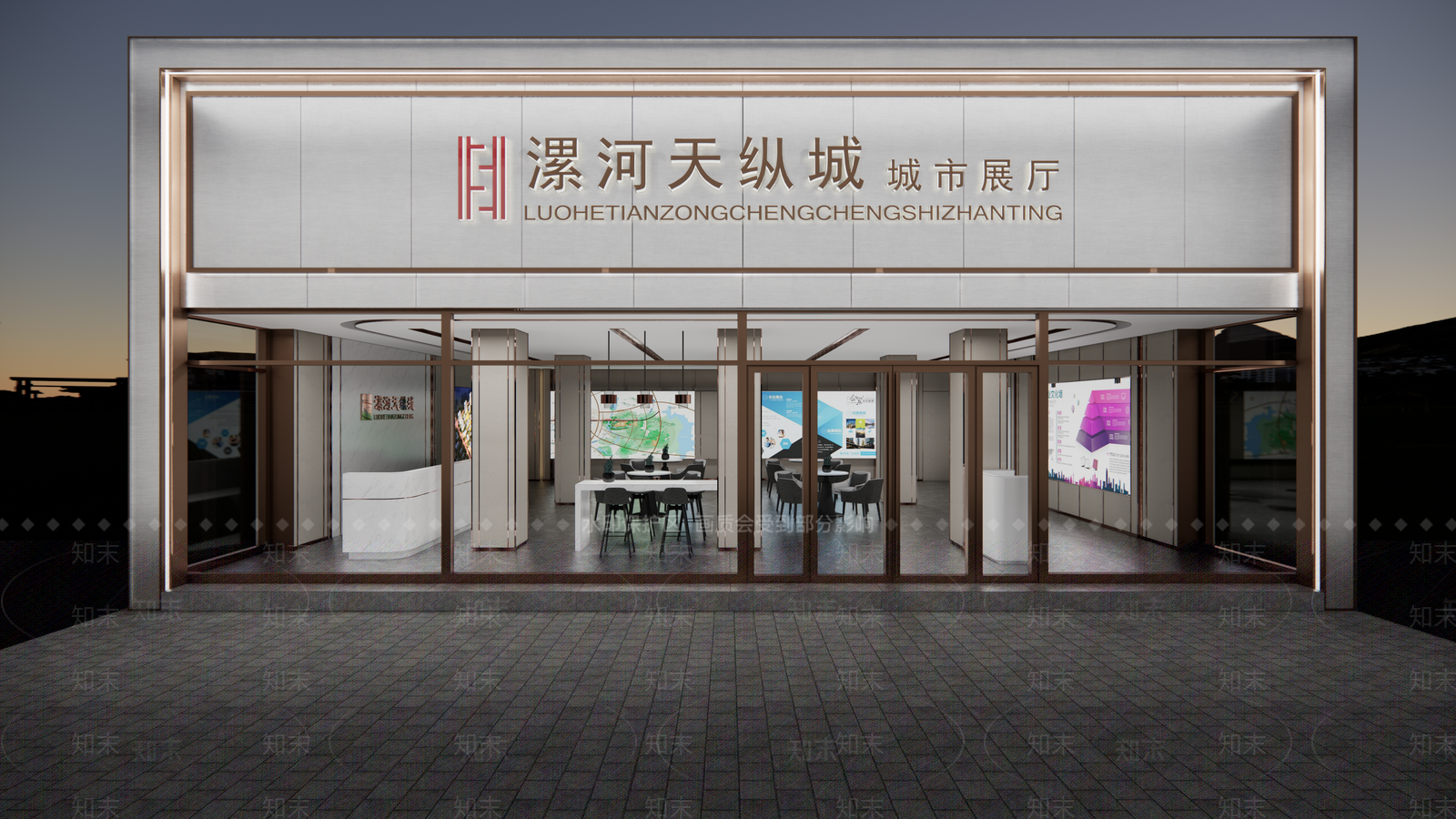 现代其他商业建筑SU模型下载【ID:1170156465】