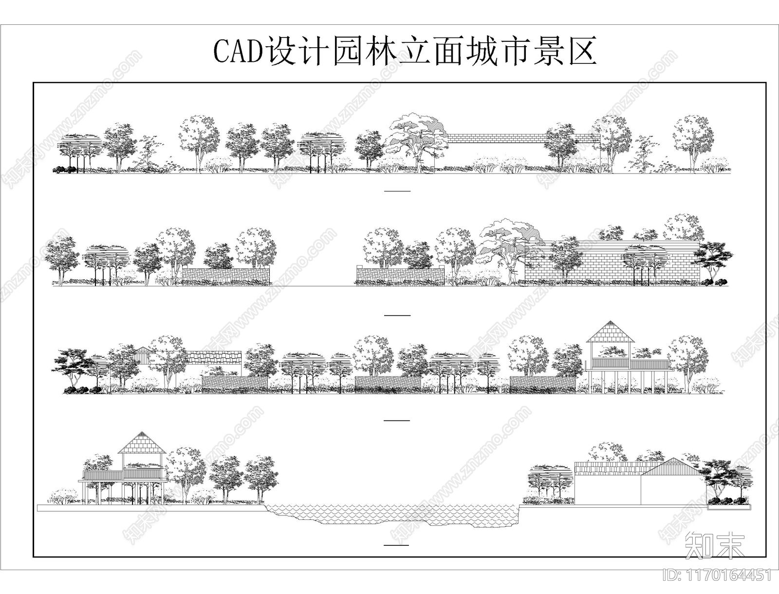 现代综合植物图库施工图下载【ID:1170164451】