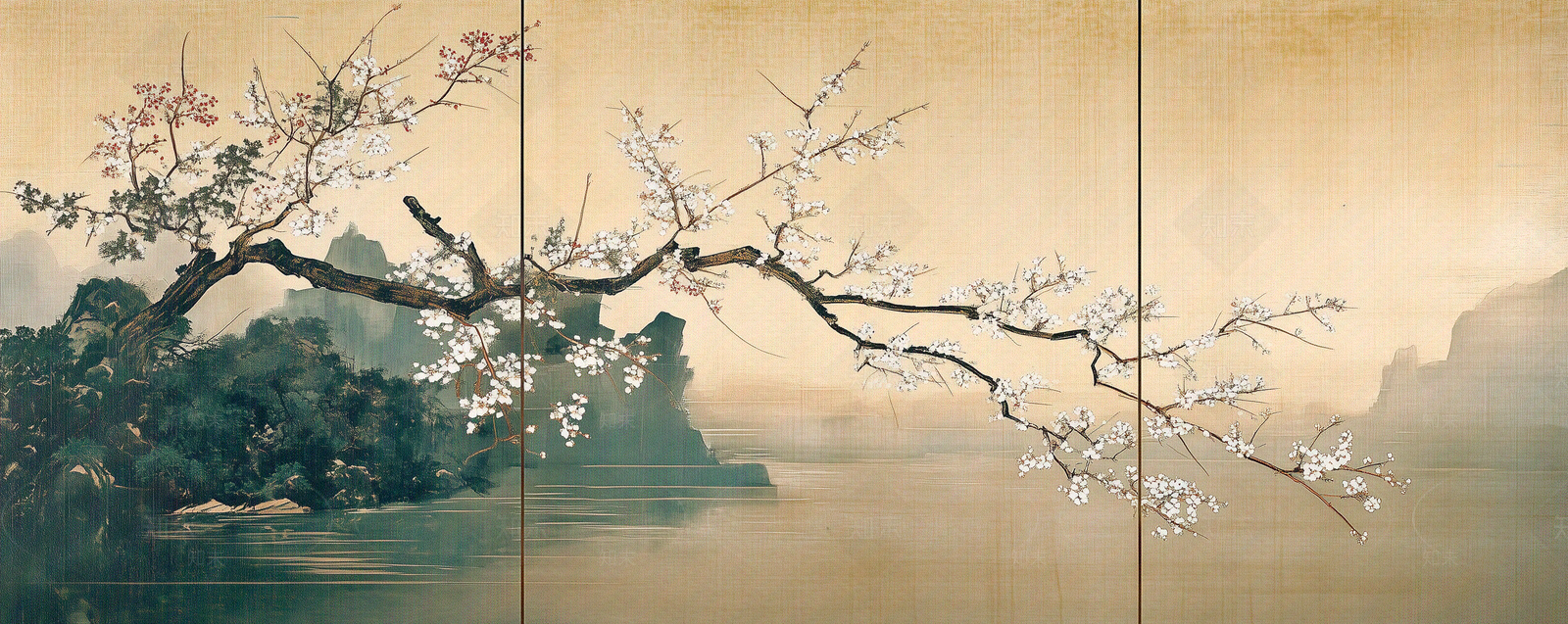 新中式中式壁画贴图下载【ID:1170181930】