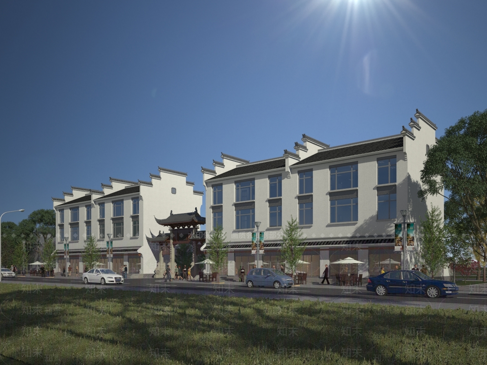 现代艺术风格建筑3D模型下载【ID:1170186792】