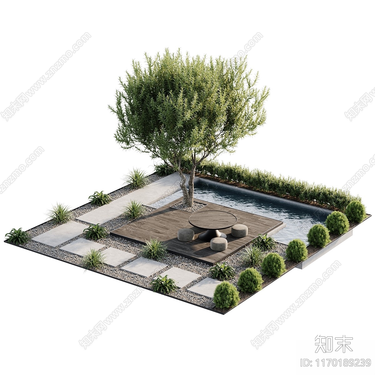 其他景观小品3D模型下载【ID:1170189239】