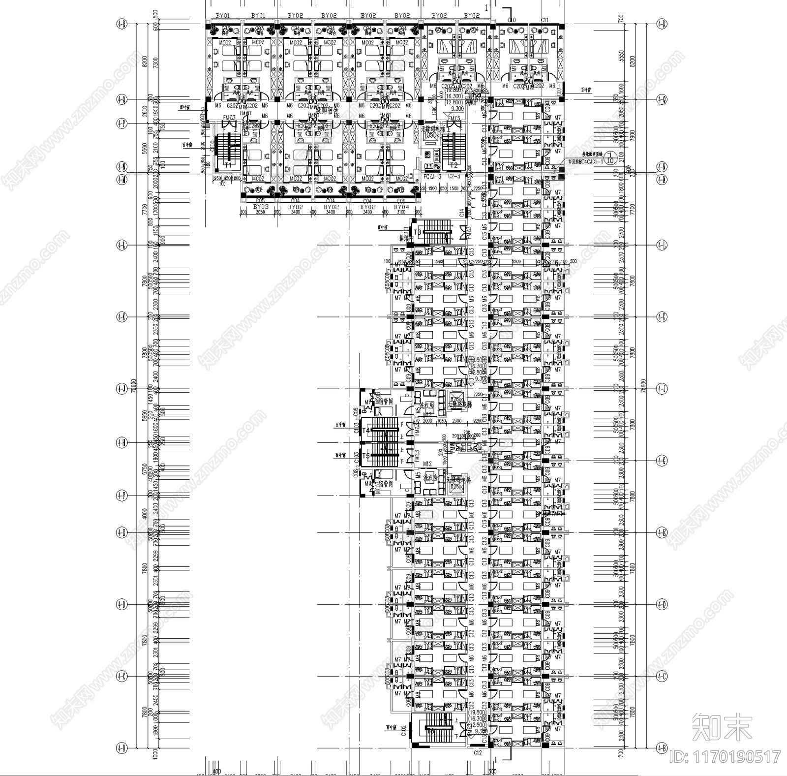 现代学校建筑cad施工图下载【ID:1170190517】