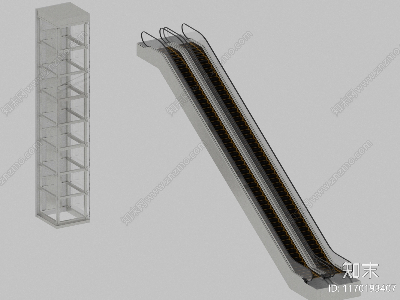 现代其他建筑外观3D模型下载【ID:1170193407】