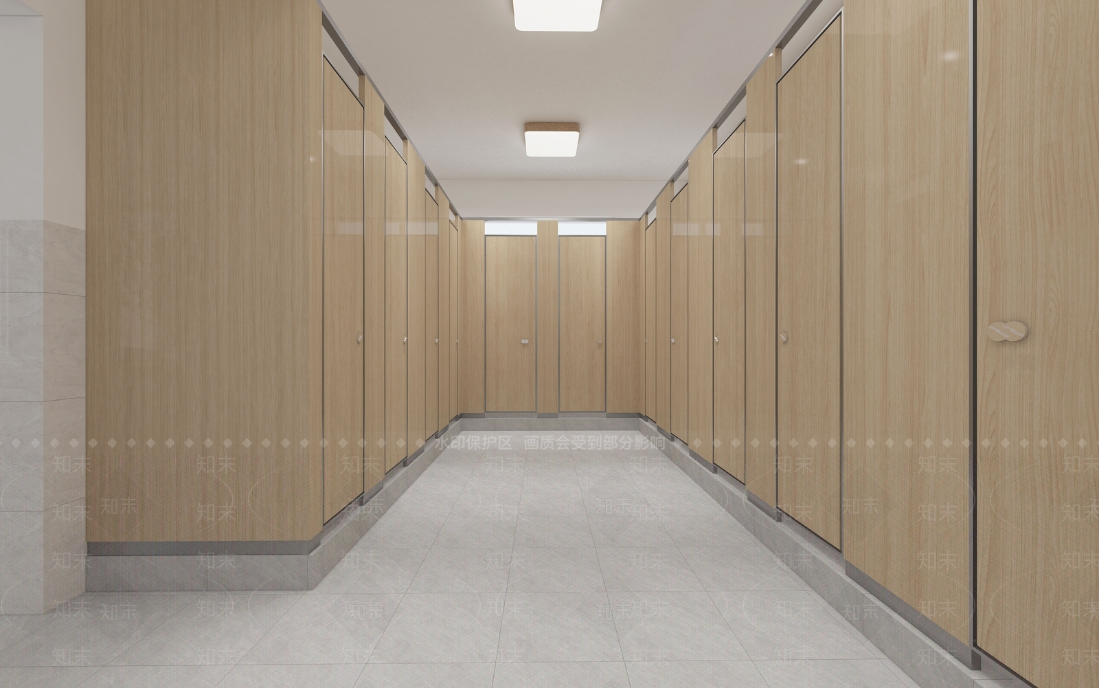 现代公共卫生间3D模型下载【ID:1170194374】