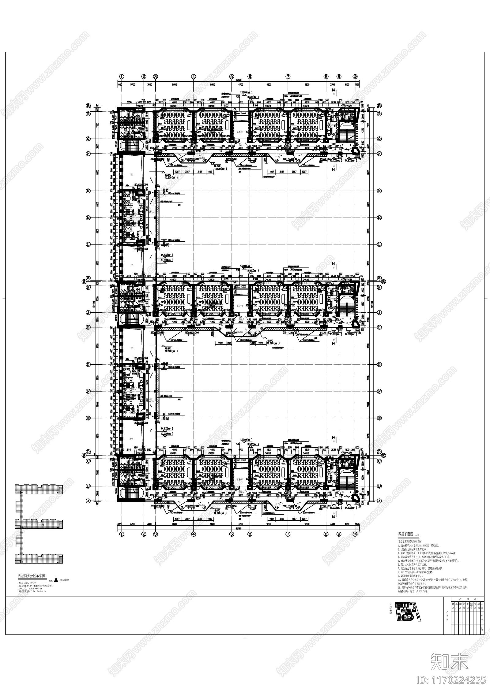 现代学校建筑cad施工图下载【ID:1170224255】