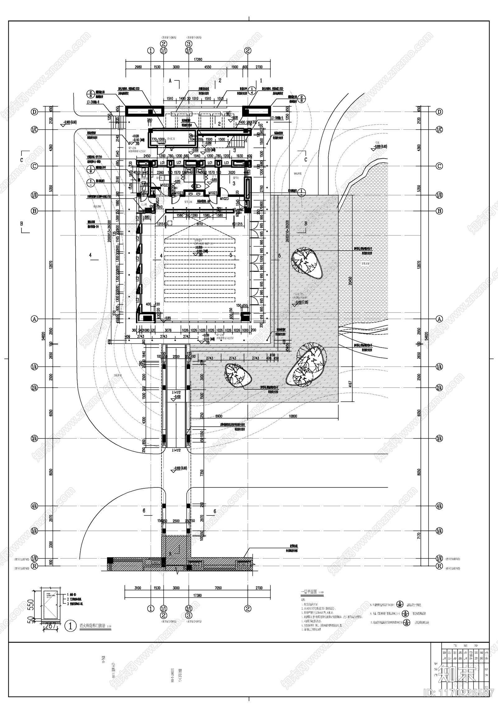 现代学校建筑cad施工图下载【ID:1170226587】