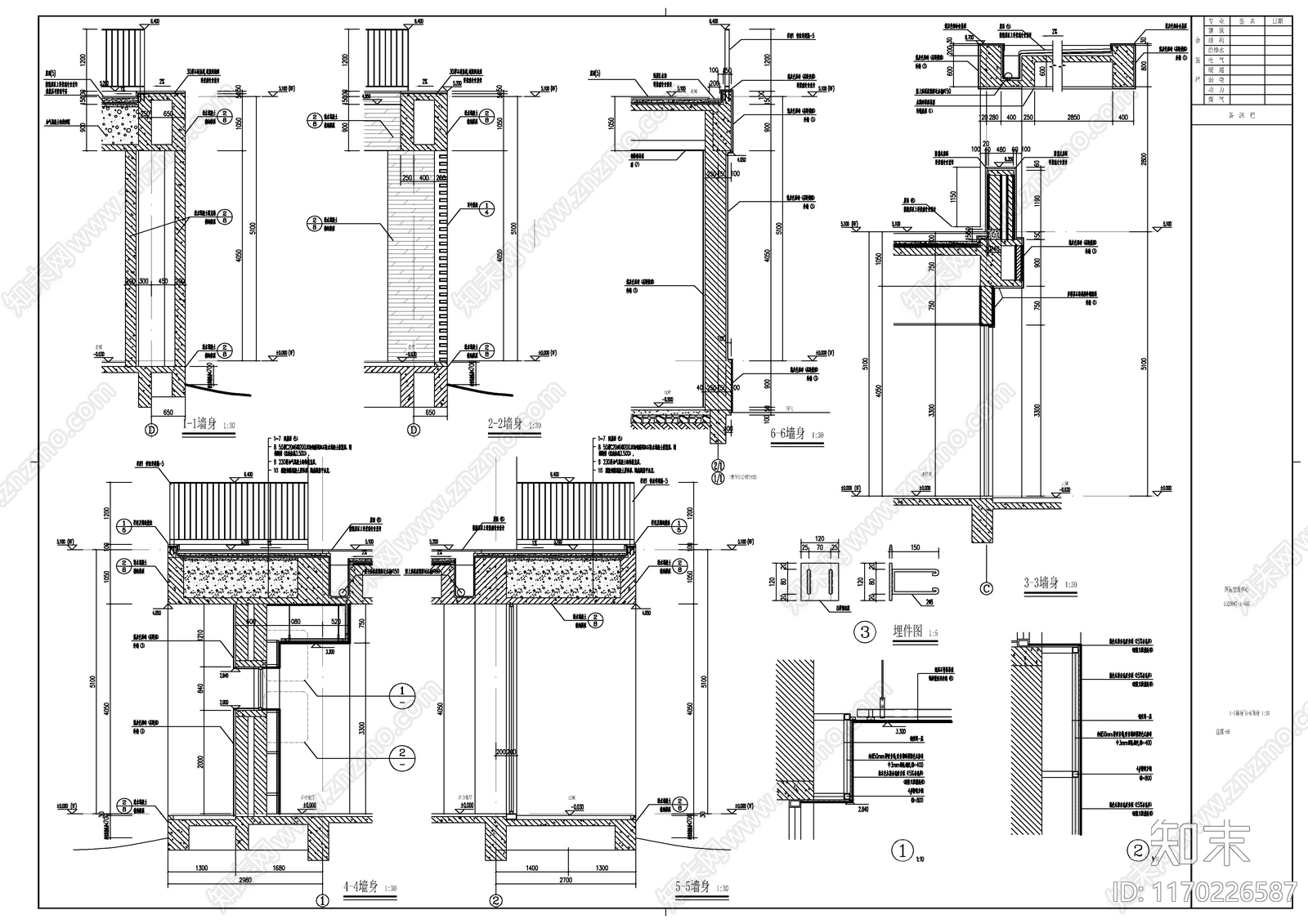 现代学校建筑cad施工图下载【ID:1170226587】