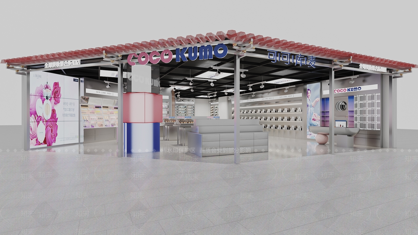 现代其他商业空间3D模型下载【ID:1170229903】