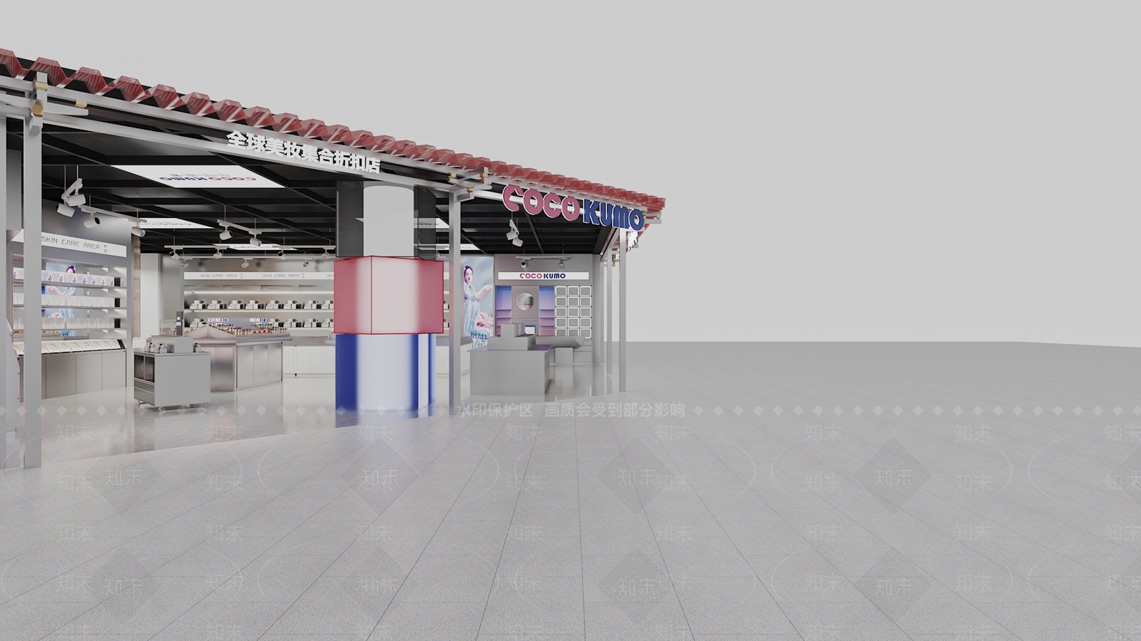 现代其他商业空间3D模型下载【ID:1170229903】