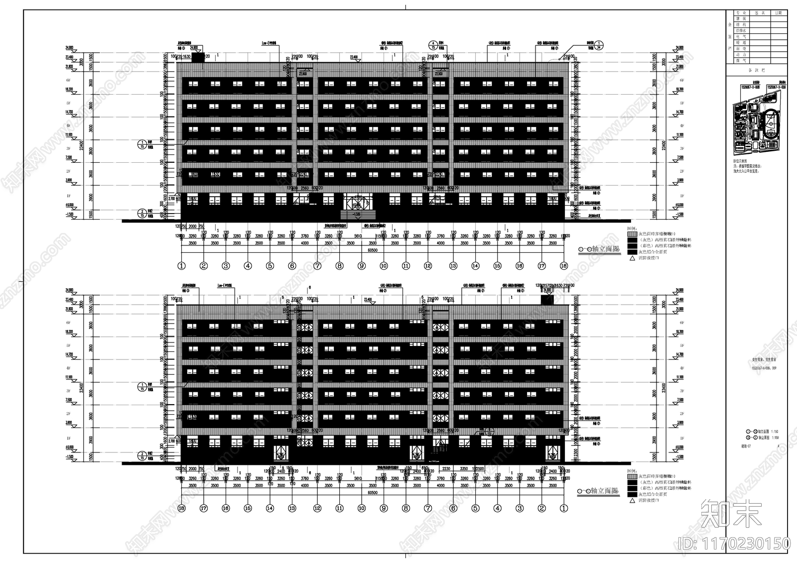 现代其他居住建筑cad施工图下载【ID:1170230150】