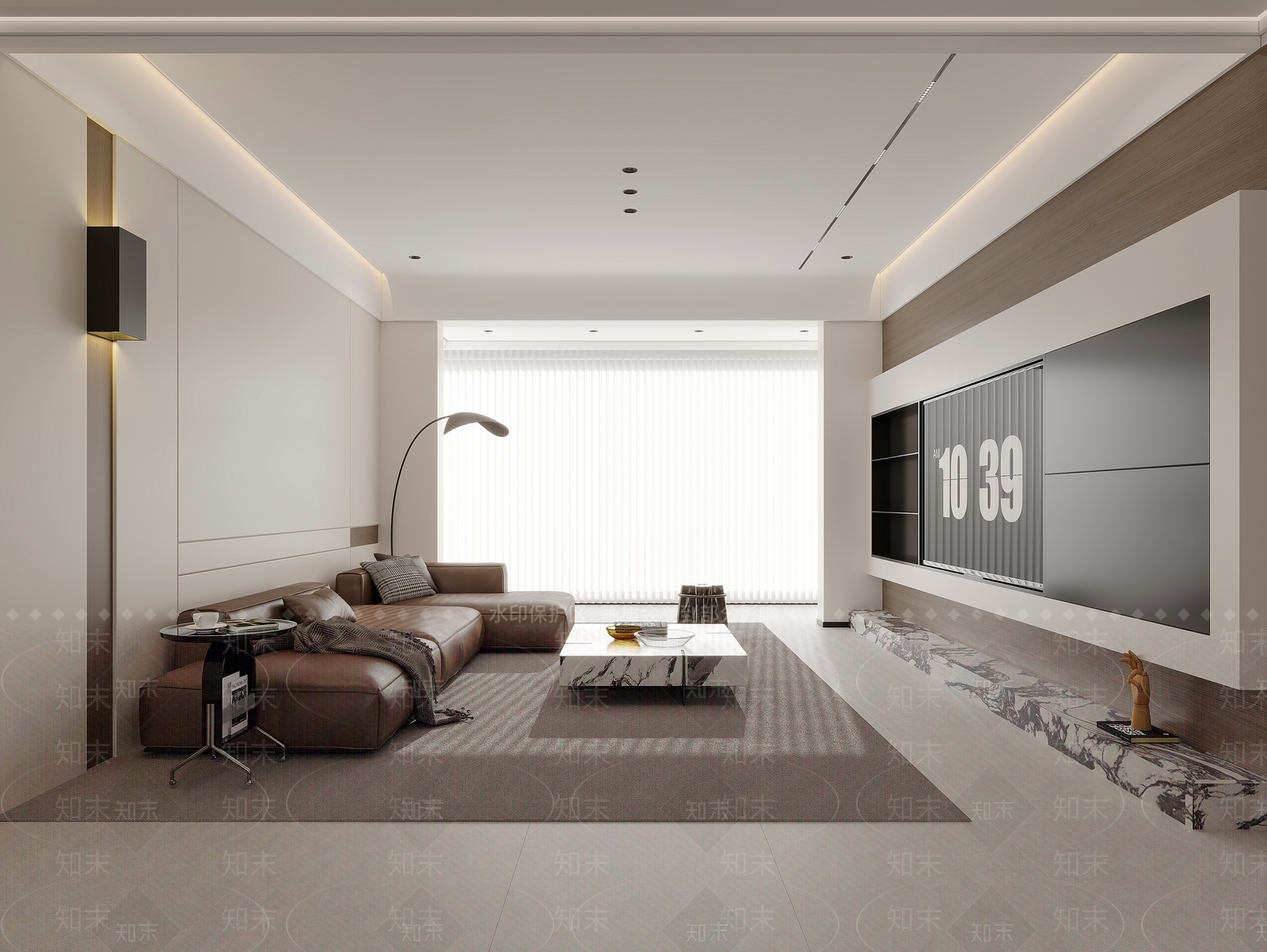现代玄关3D模型下载【ID:1214724780】