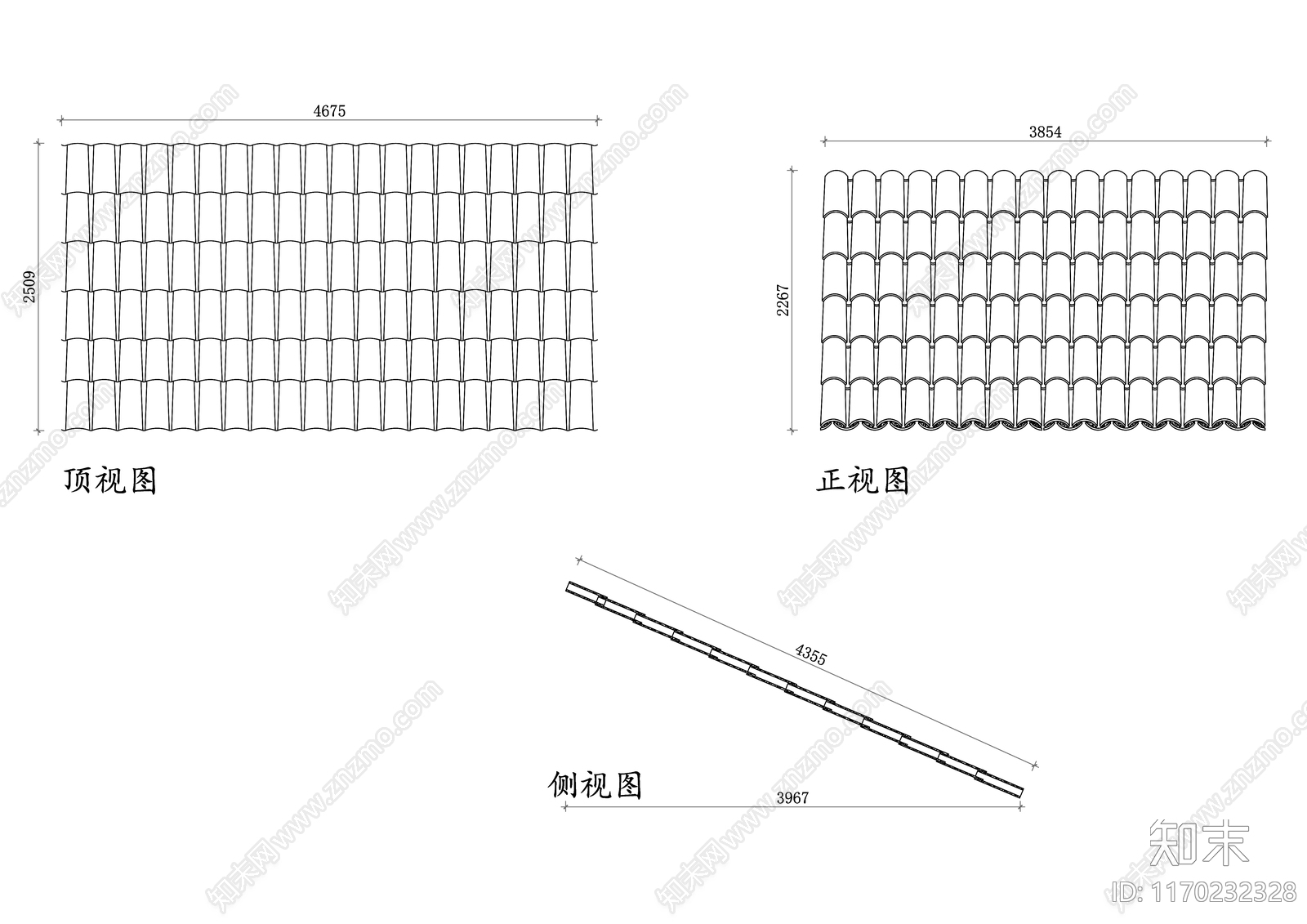 现代屋顶花园施工图下载【ID:1170232328】