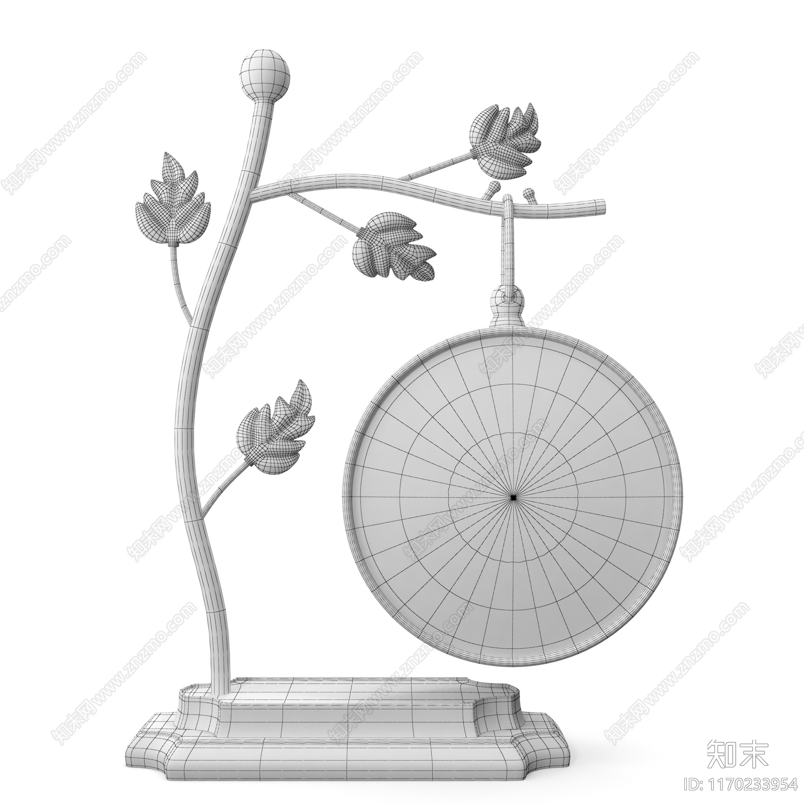 钟表3D模型下载【ID:1170233954】