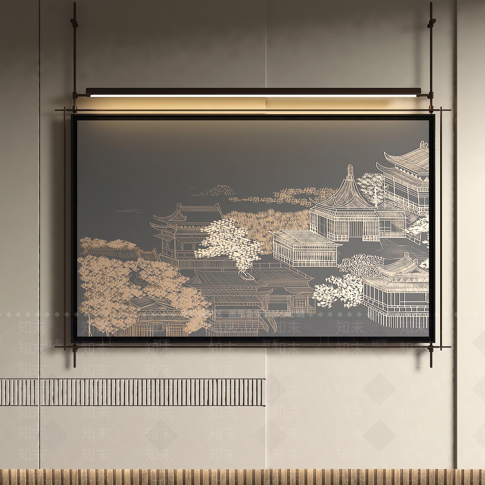 画框SU模型精品下载_SketchUp模型_知末网