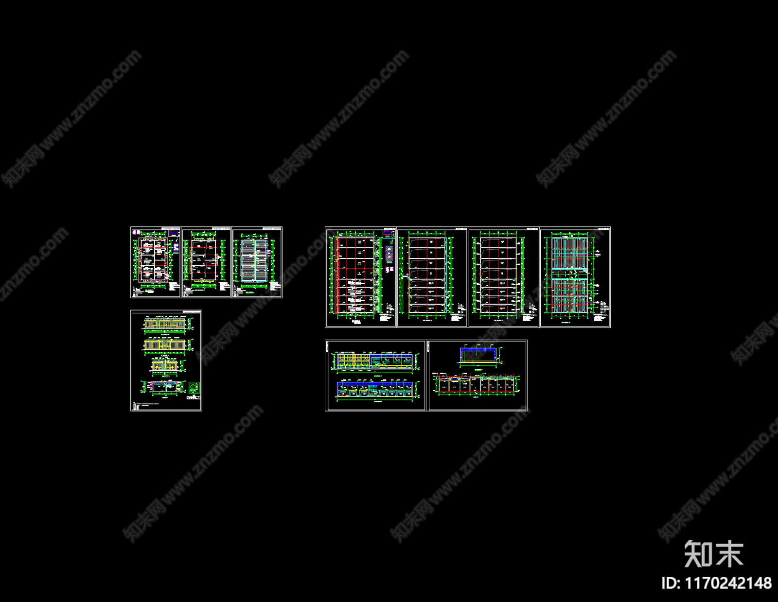 现代其他建筑cad施工图下载【ID:1170242148】