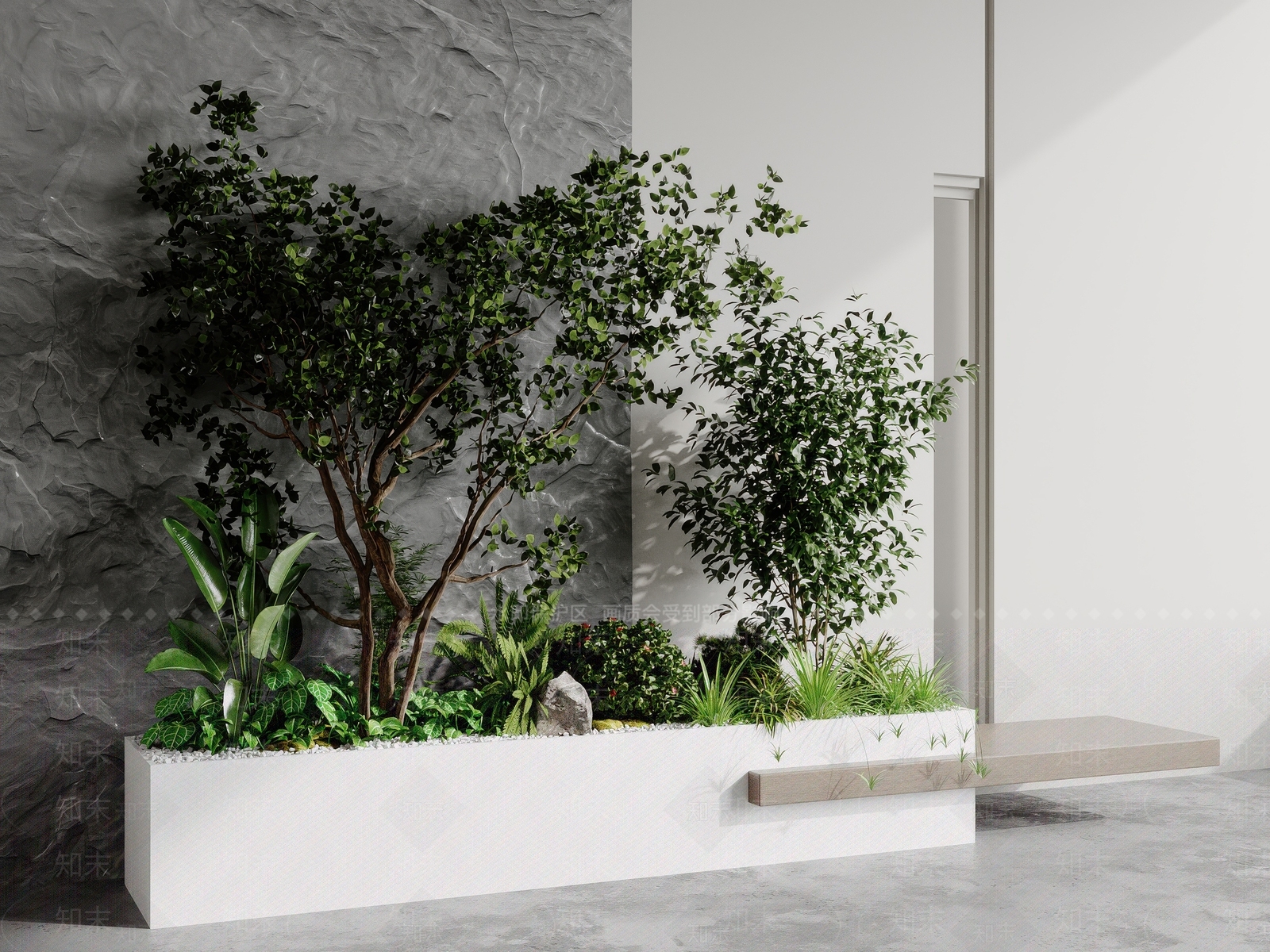 植物堆3D模型下载【ID:1170246844】