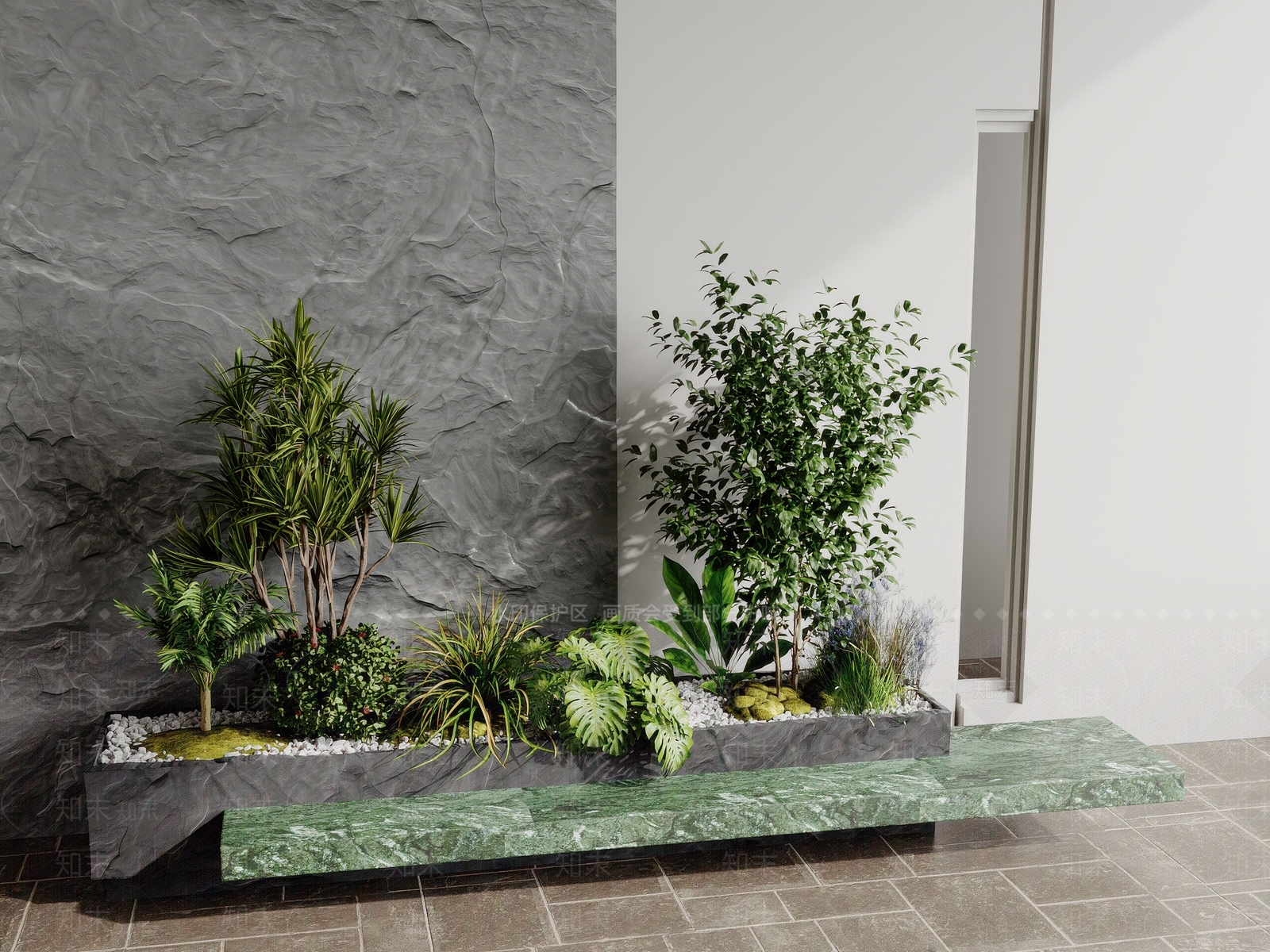 植物堆3D模型下载【ID:1170247007】