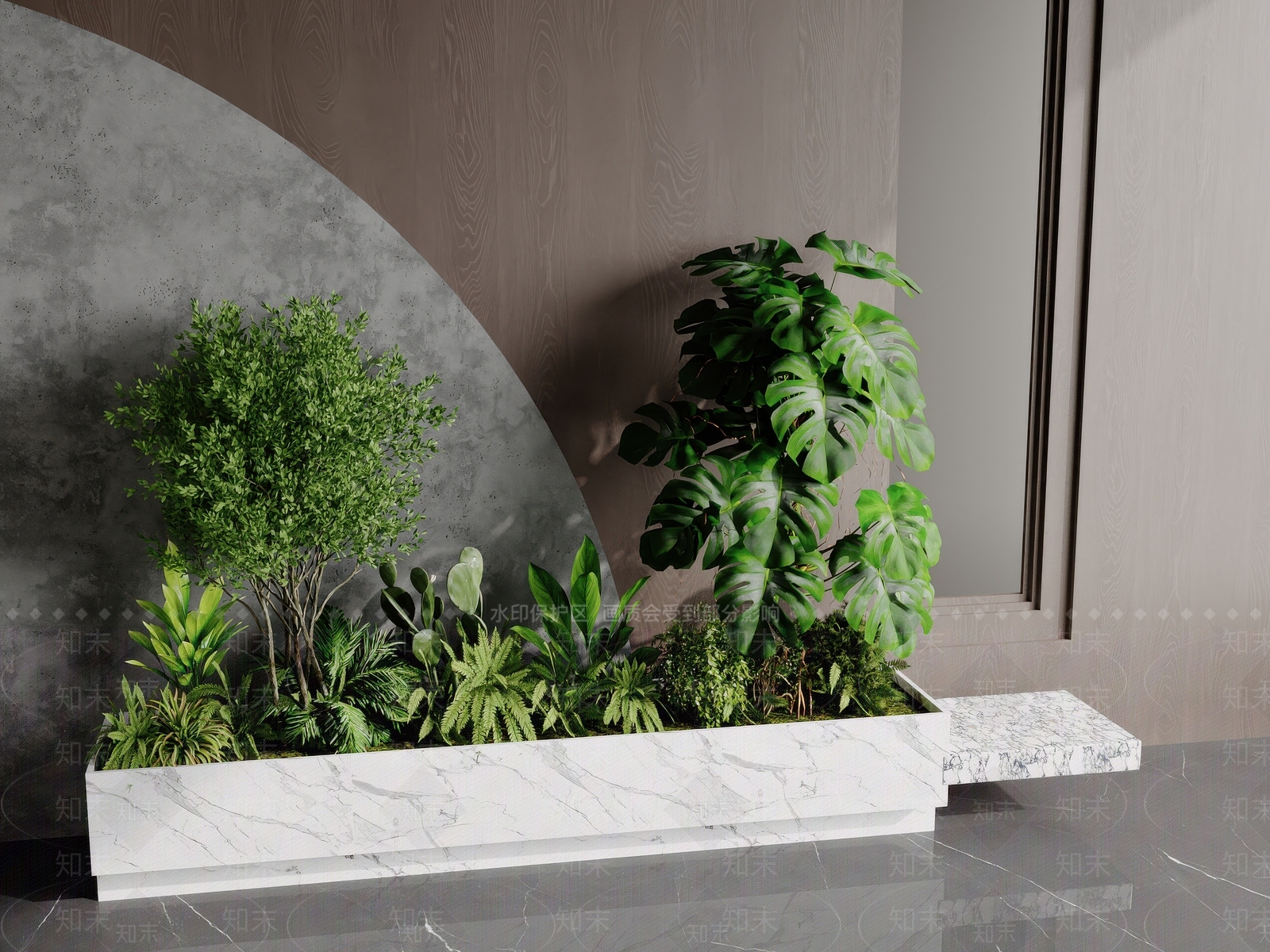 植物堆3D模型下载【ID:1170247144】
