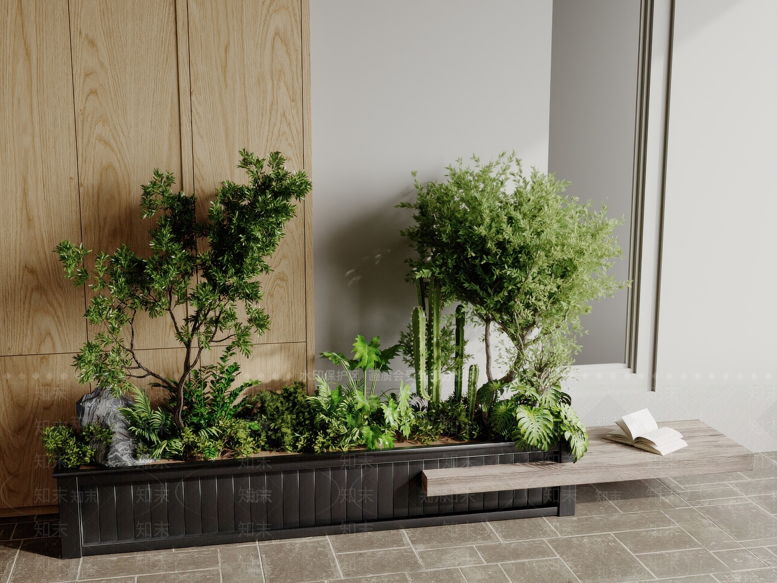 植物堆3D模型下载【ID:1170247861】