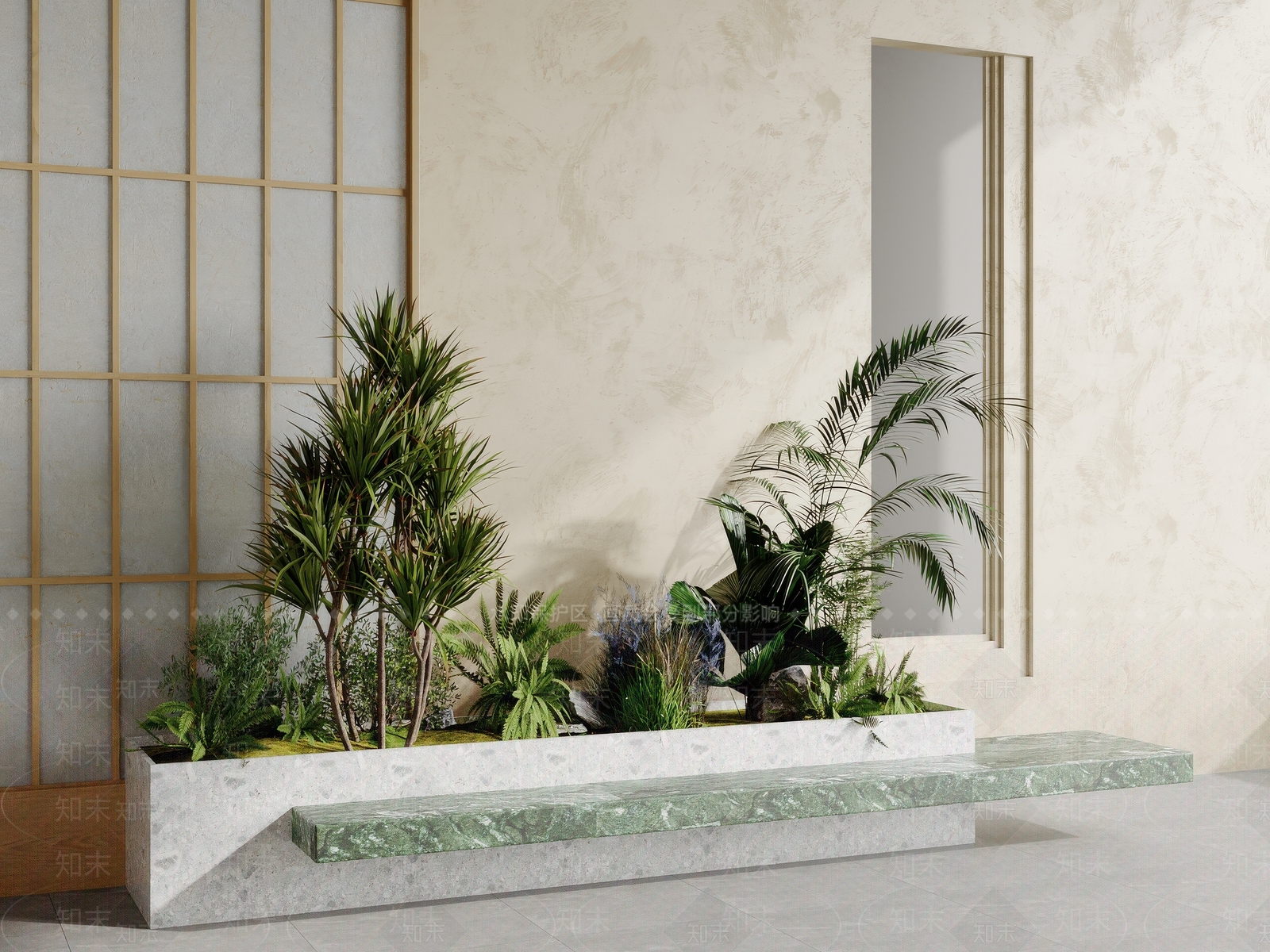 植物堆3D模型下载【ID:1170248768】