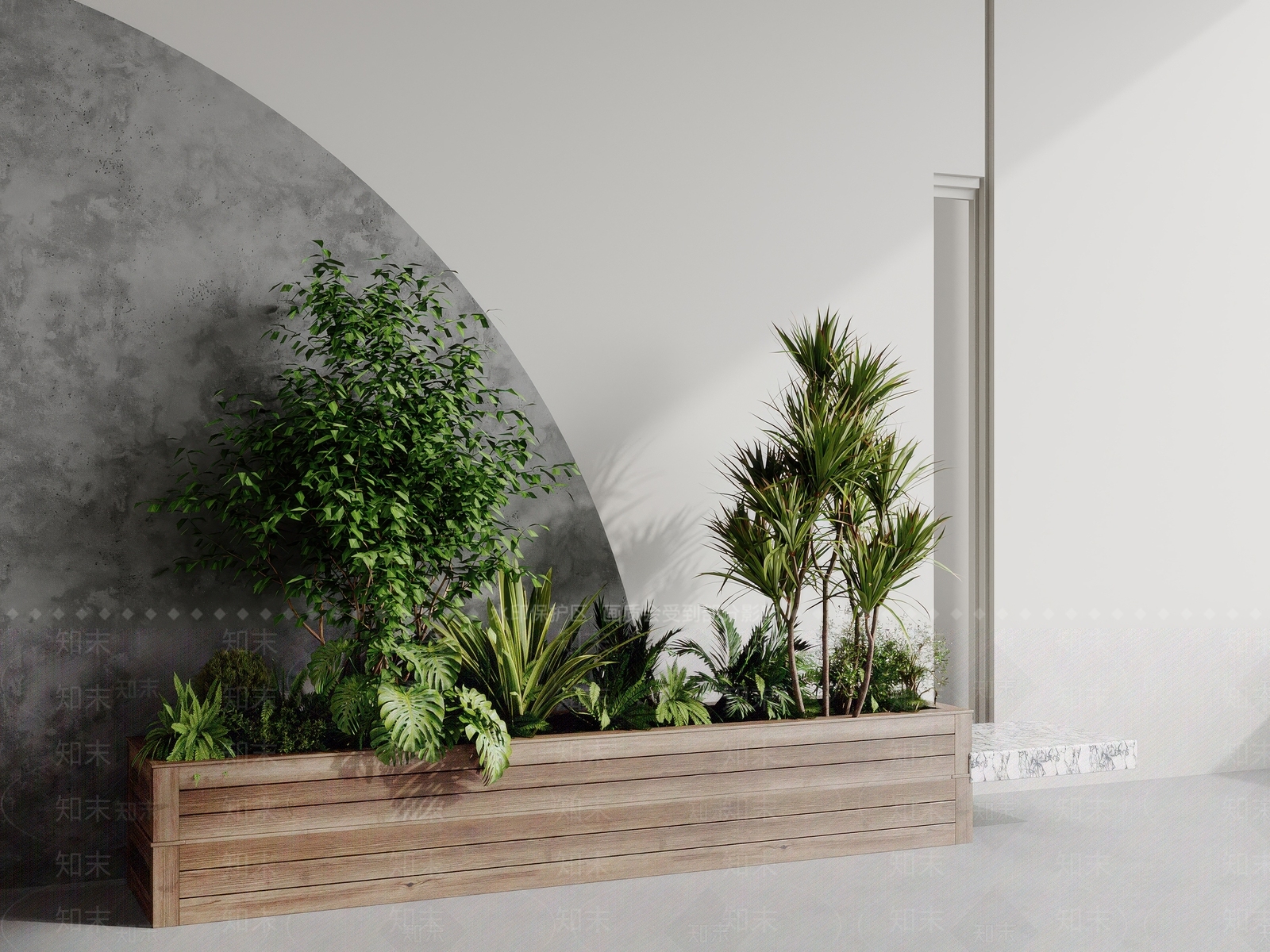 植物堆3D模型下载【ID:1170248920】