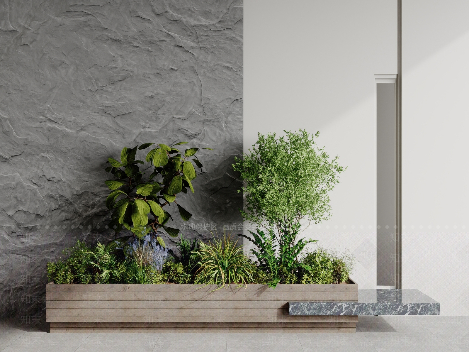 植物堆3D模型下载【ID:1170248938】