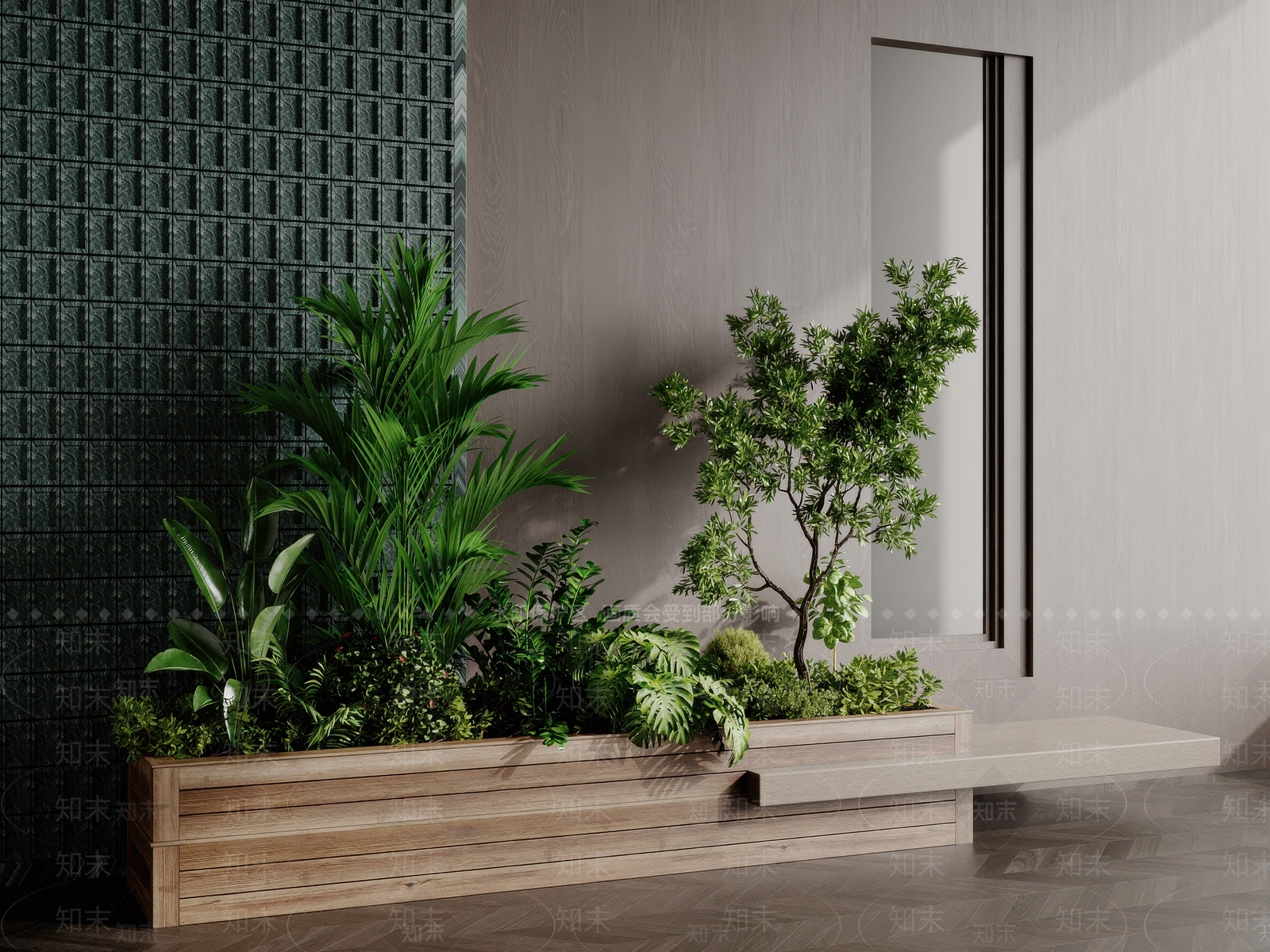 植物堆3D模型下载【ID:1170249134】