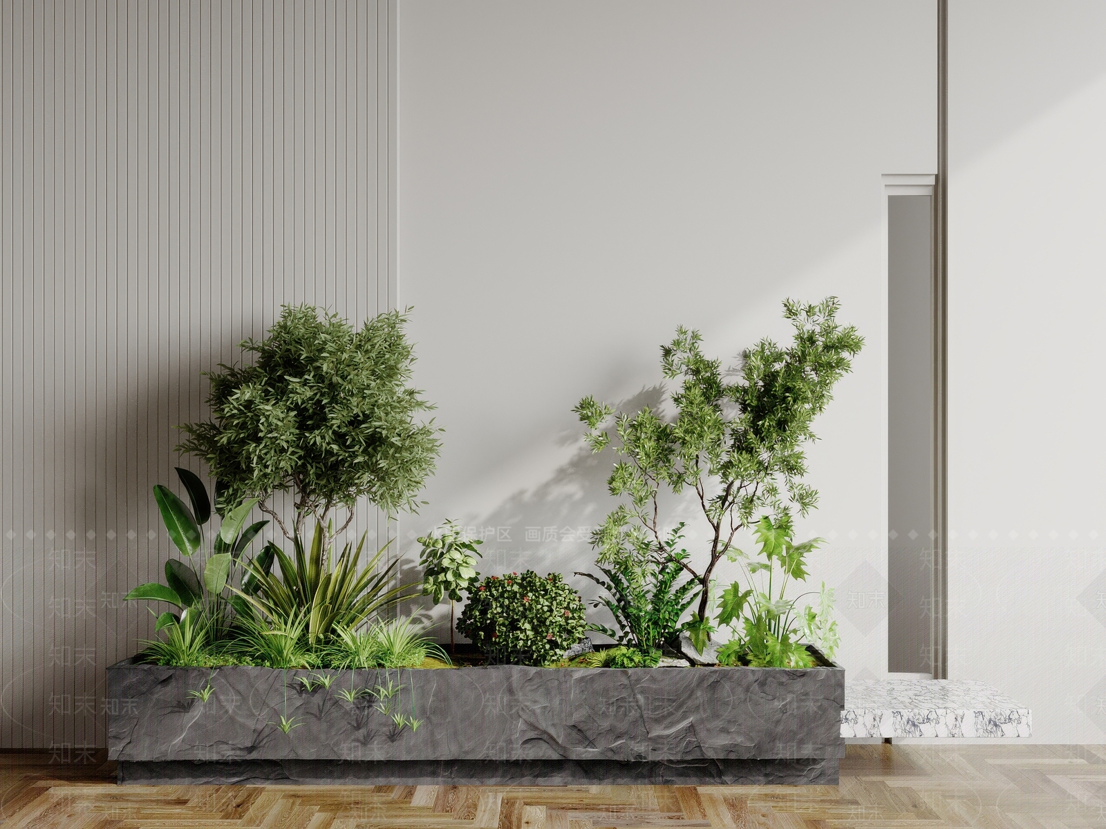 植物组合SU模型下载【ID:1170252084】
