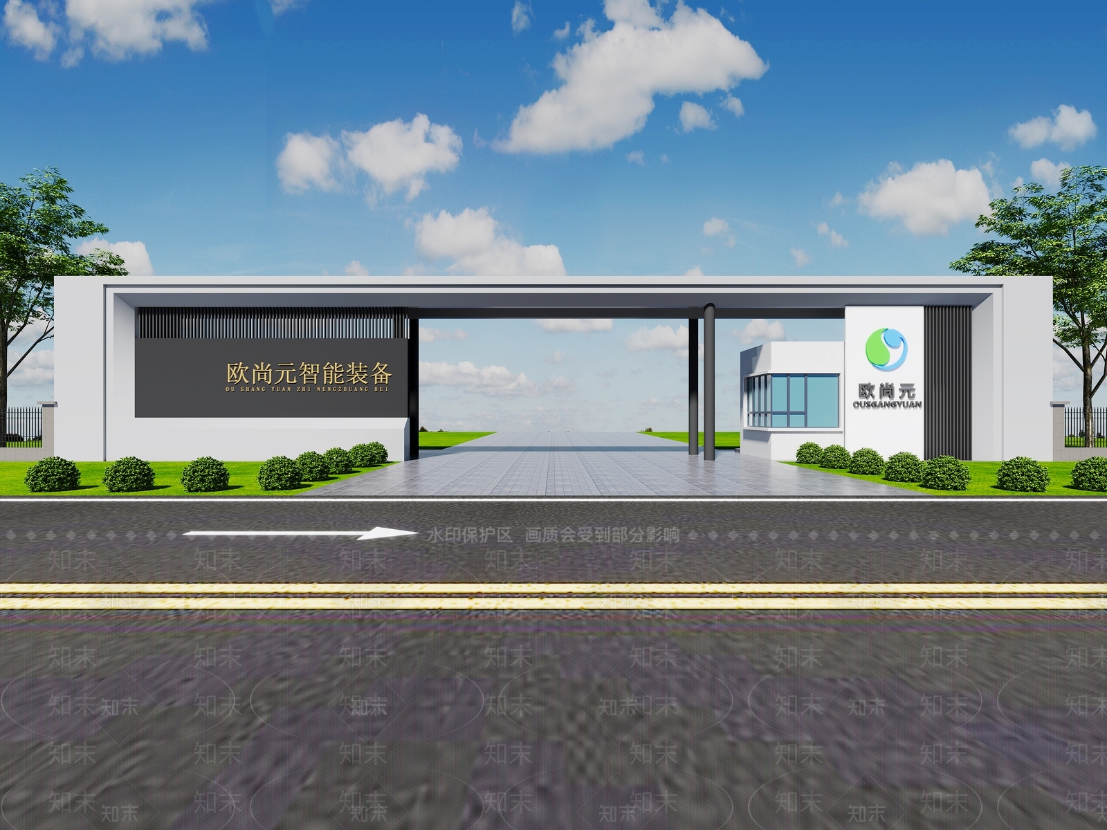 现代简约其他商业空间3D模型下载【ID:1170260591】