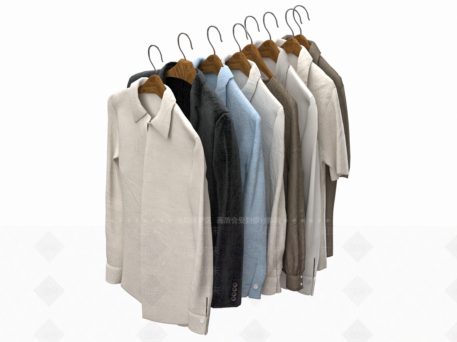 衣服3D模型下载【ID:1170273719】
