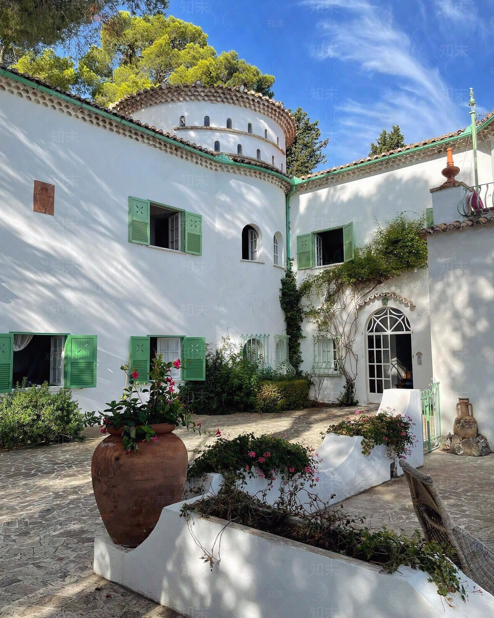 欧式美式小区外景贴图下载【ID:1170286955】