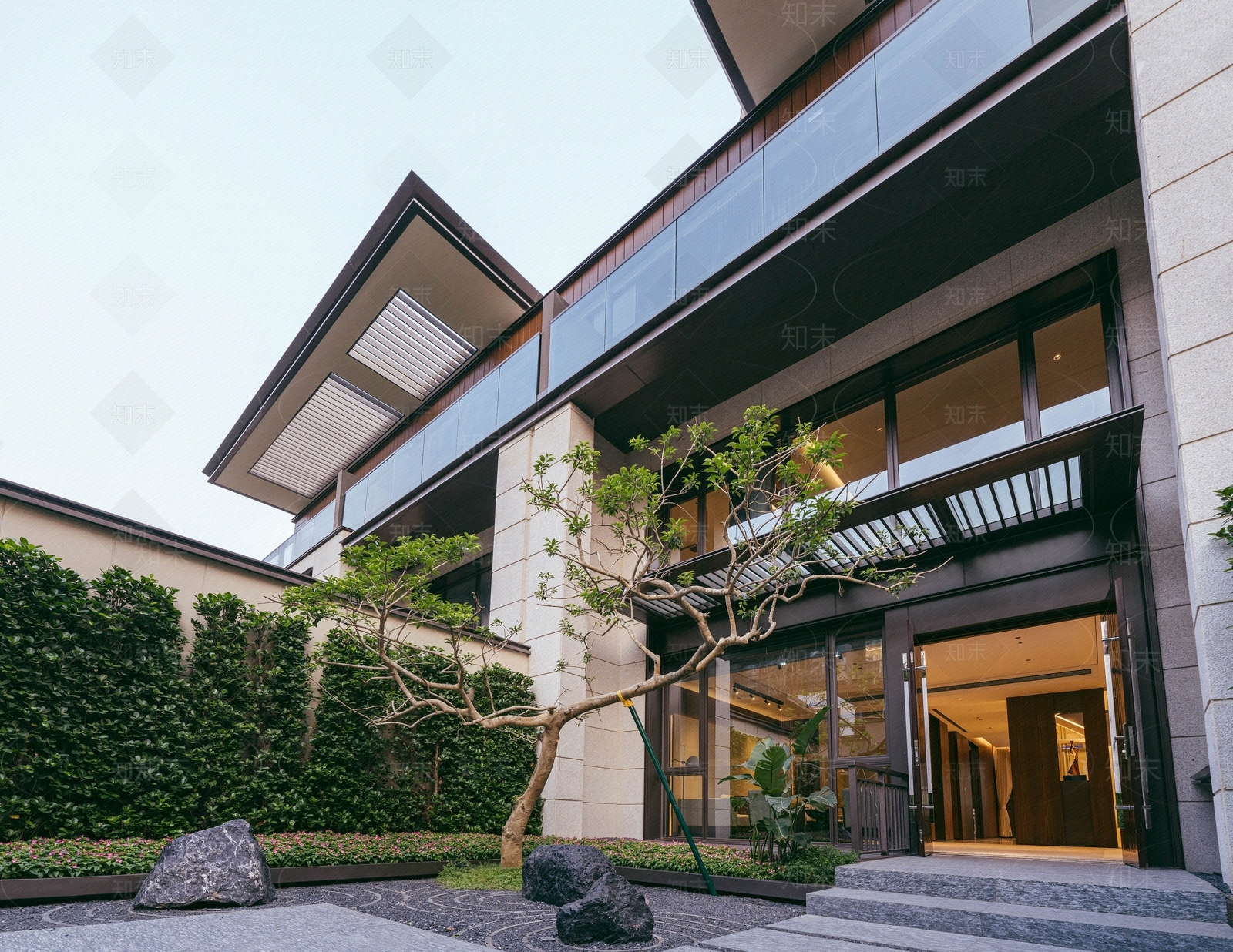 现代欧式小区外景贴图下载【ID:1170291190】