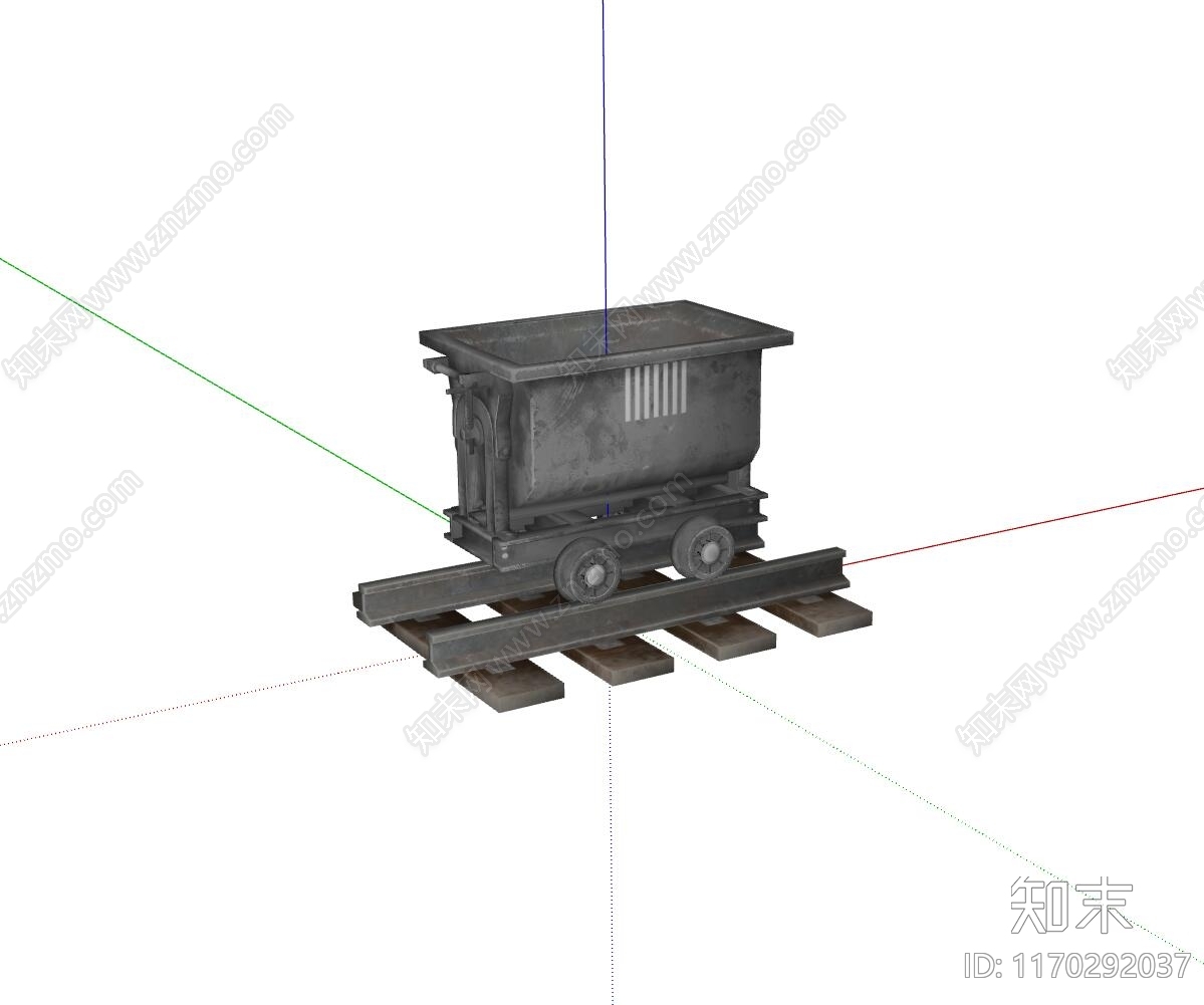 火车SU模型下载【ID:1170292037】