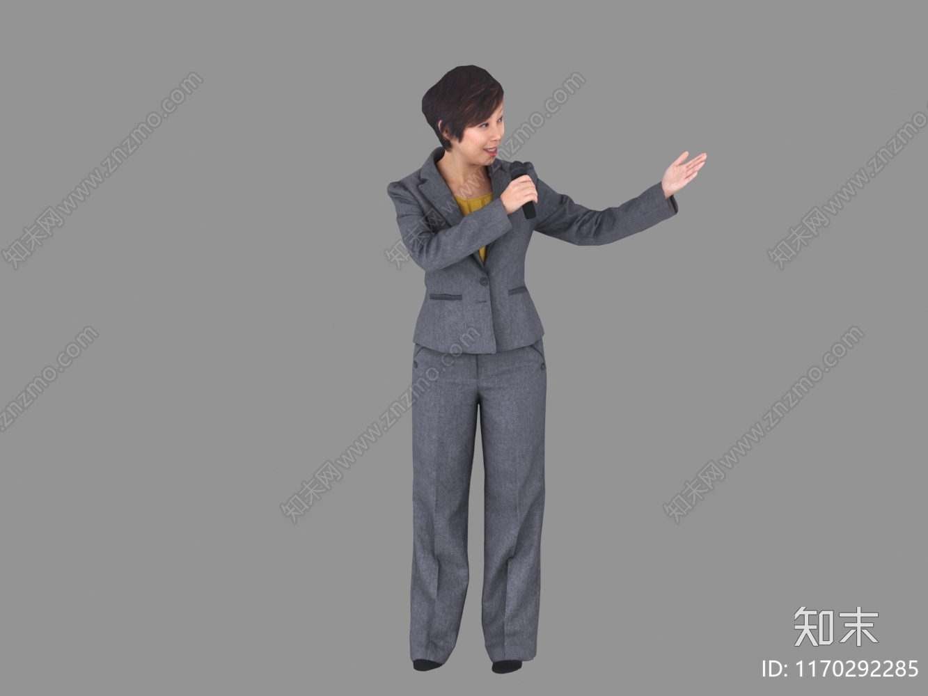 女人3D模型下载【ID:1170292285】