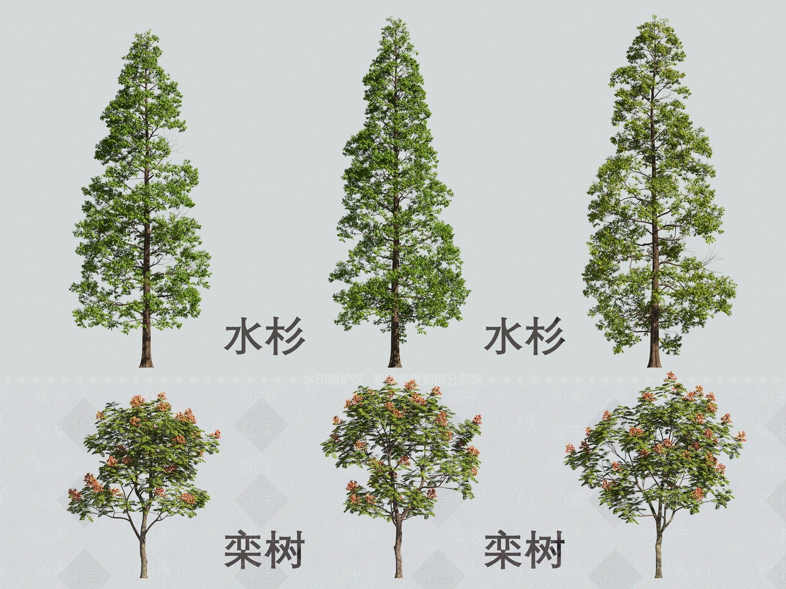 乔木3D模型下载【ID:1170292797】