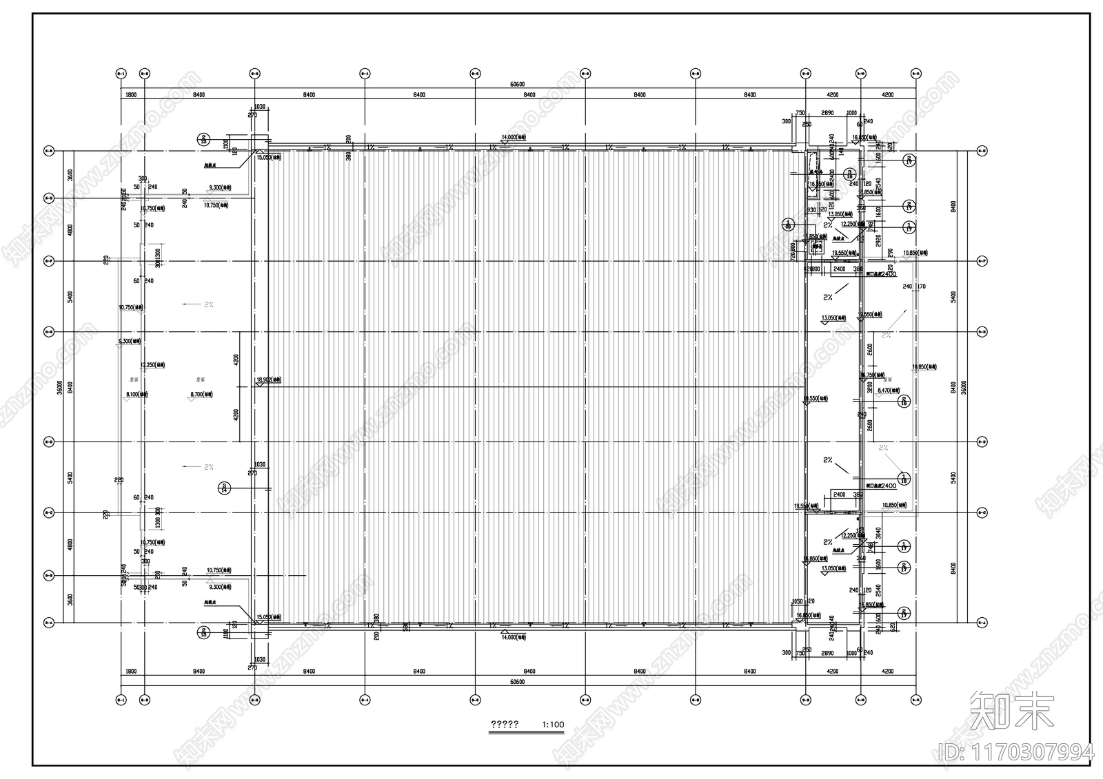 现代新中式学校建筑cad施工图下载【ID:1170307994】