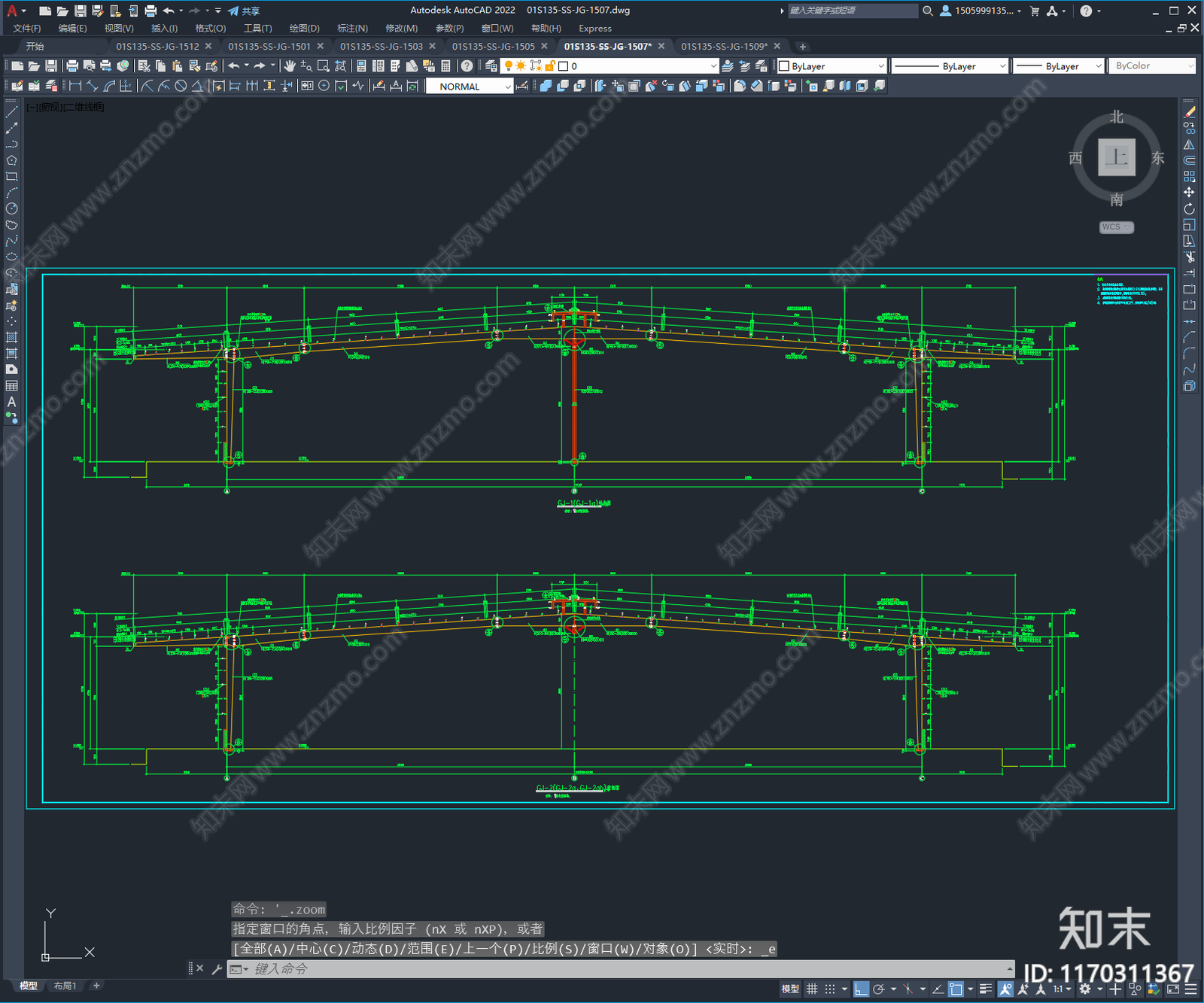 钢结构施工图下载【ID:1170311367】