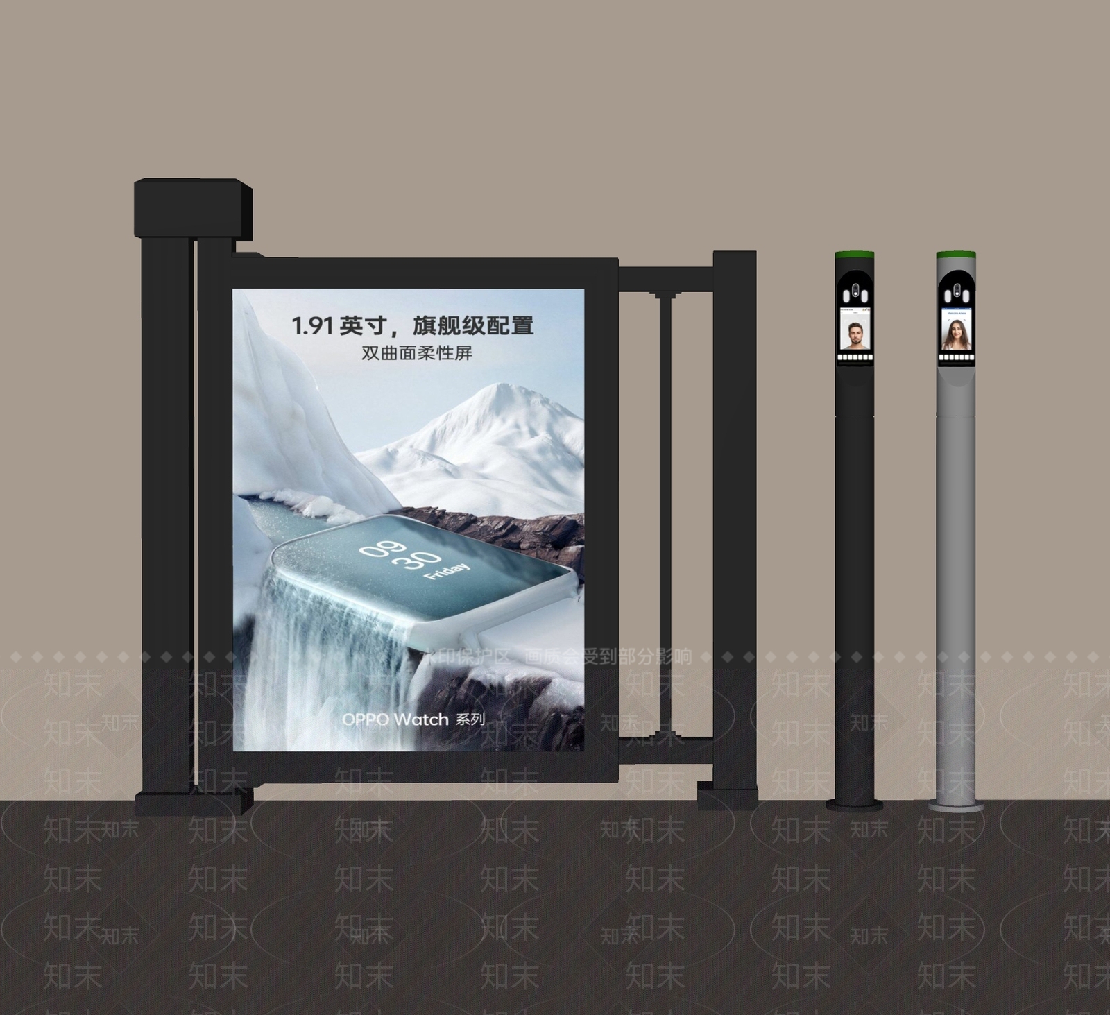 现代其他门SU模型下载【ID:1170320585】