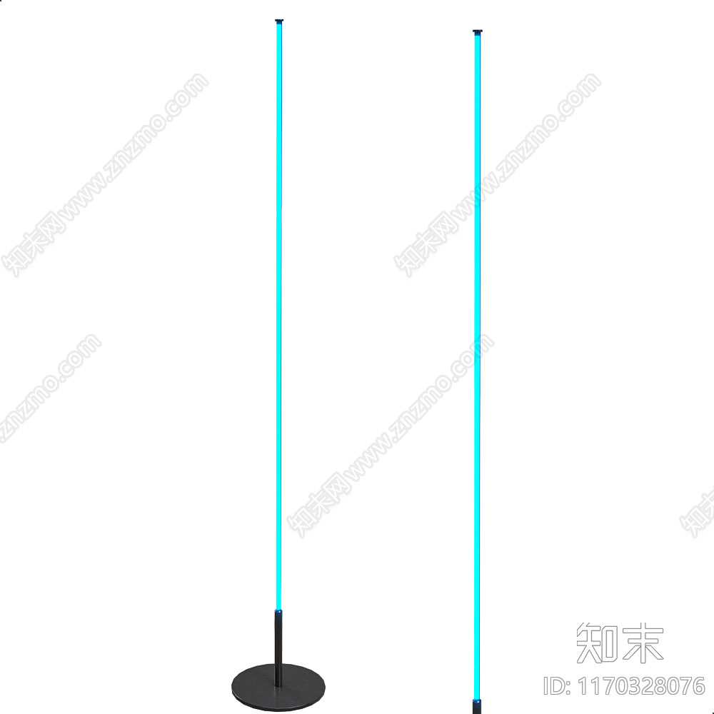 现代落地灯3D模型下载【ID:1170328076】