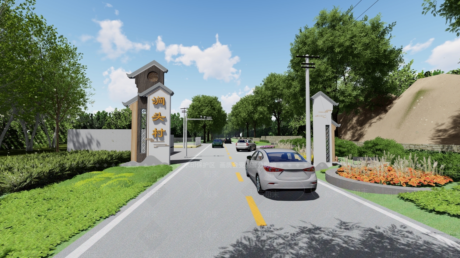 新中式其他公共建筑SU模型下载【ID:1170331180】