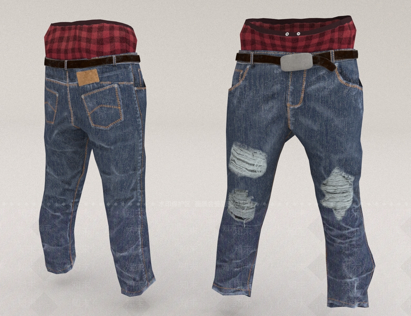 衣服3D模型下载【ID:1170339786】